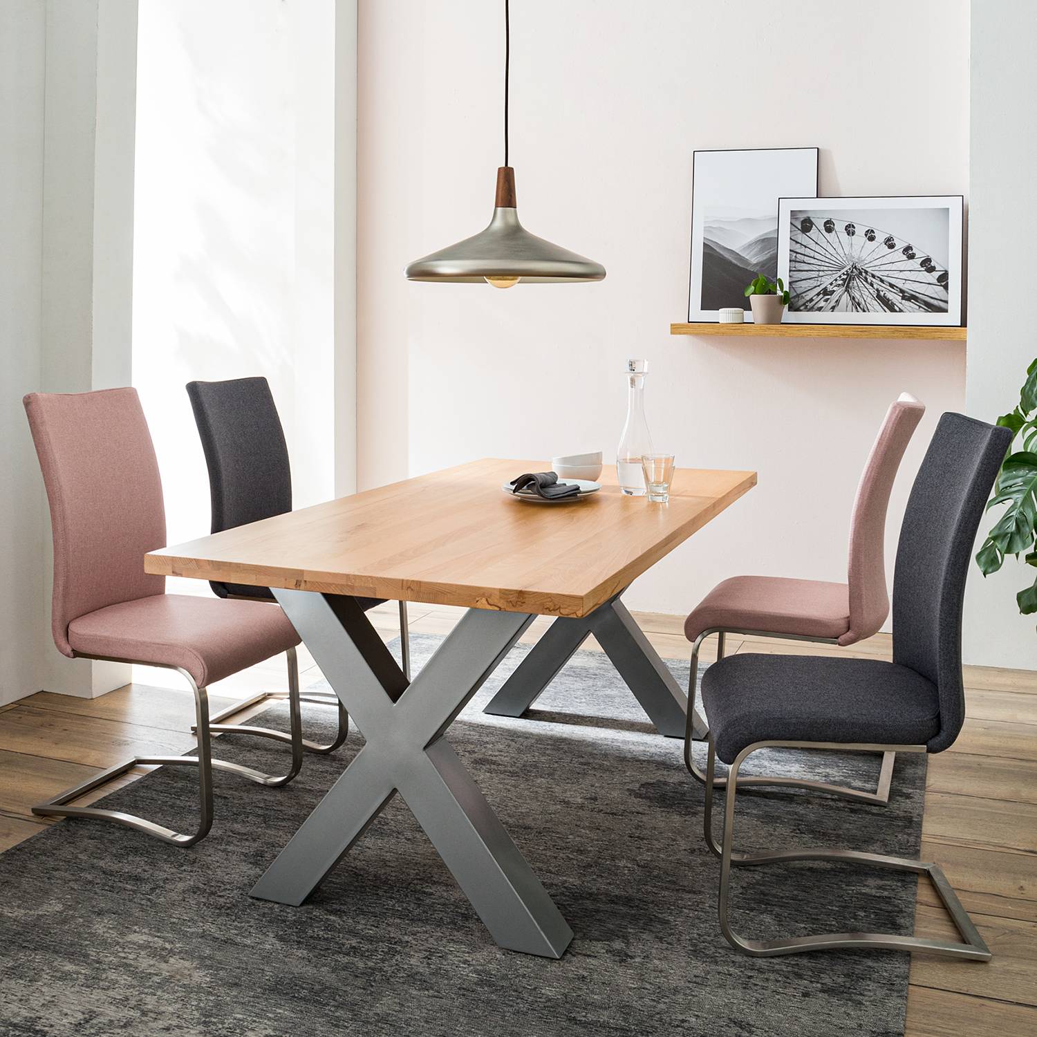 Chaises cantilever Marco II
