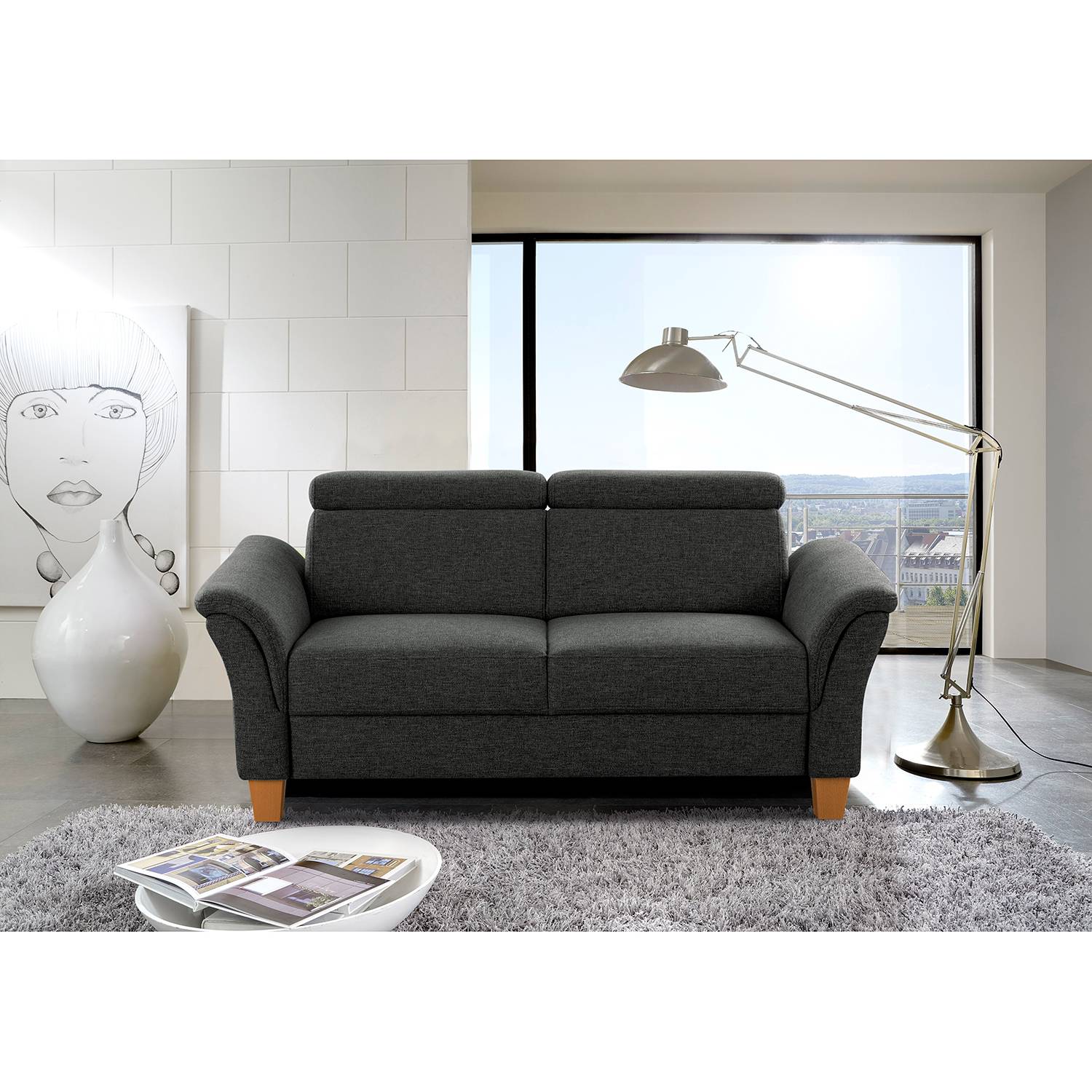 home24 Sofa Eustis (2,5-Sitzer)