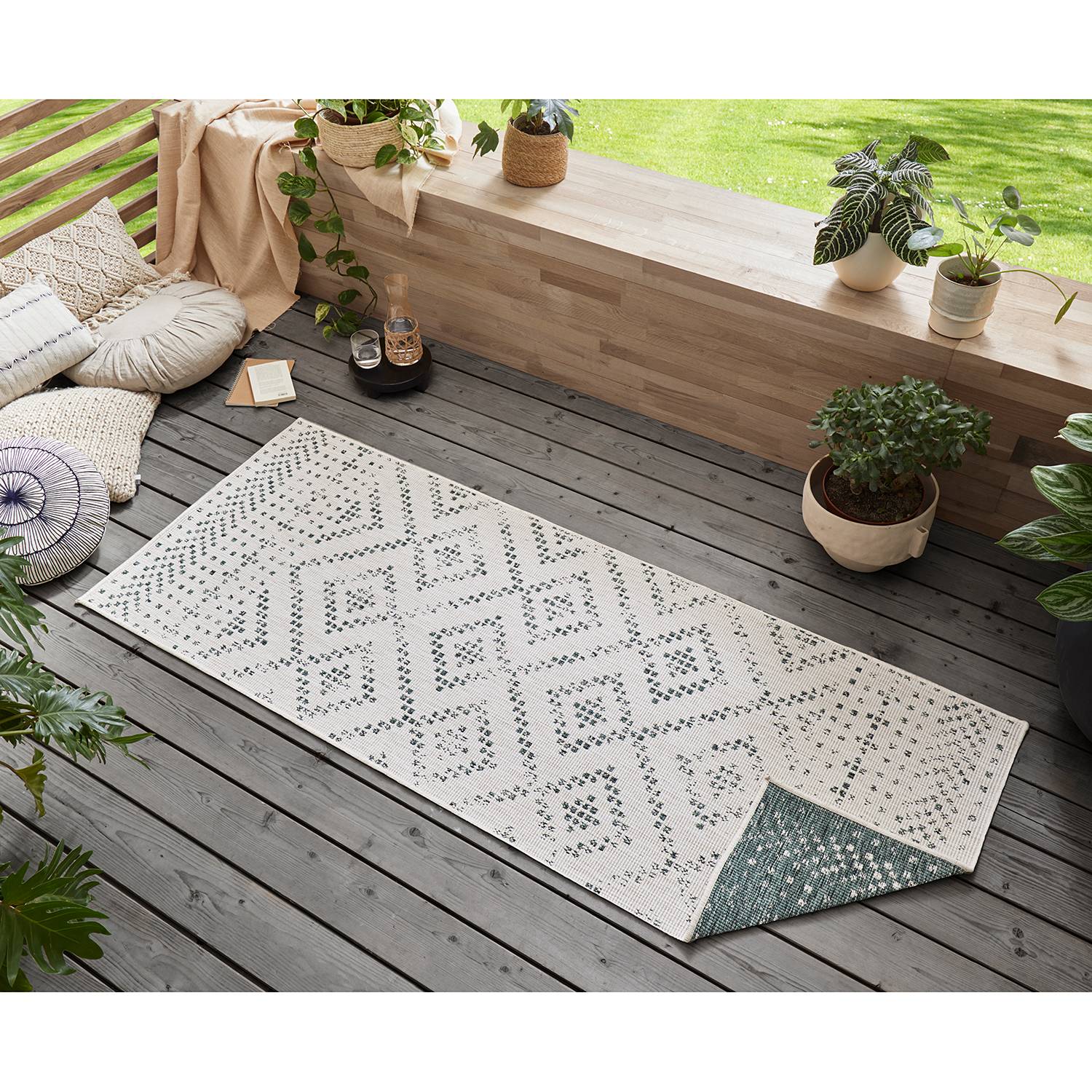 Tapis de couloir réversible Olympia