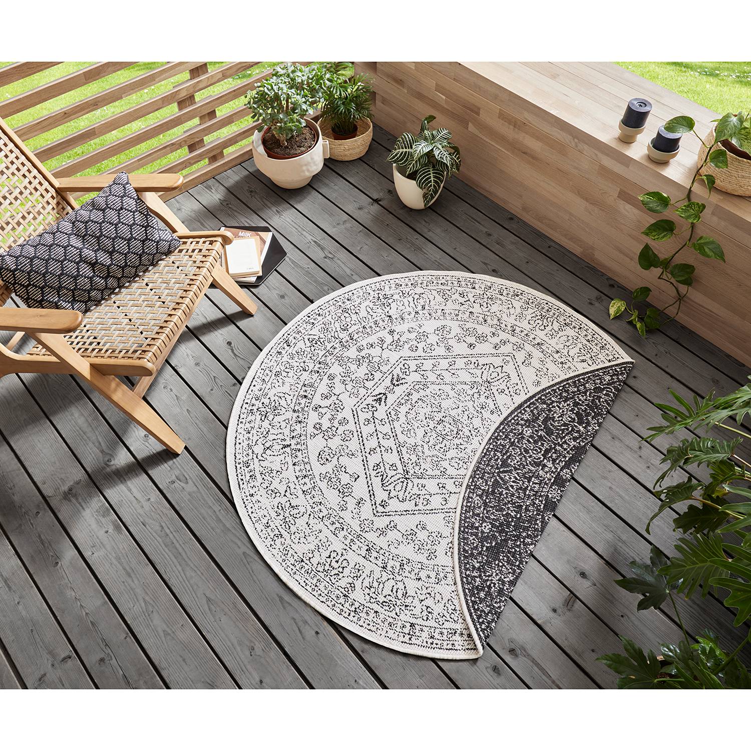 home24 In-/Outdoorteppich Minas