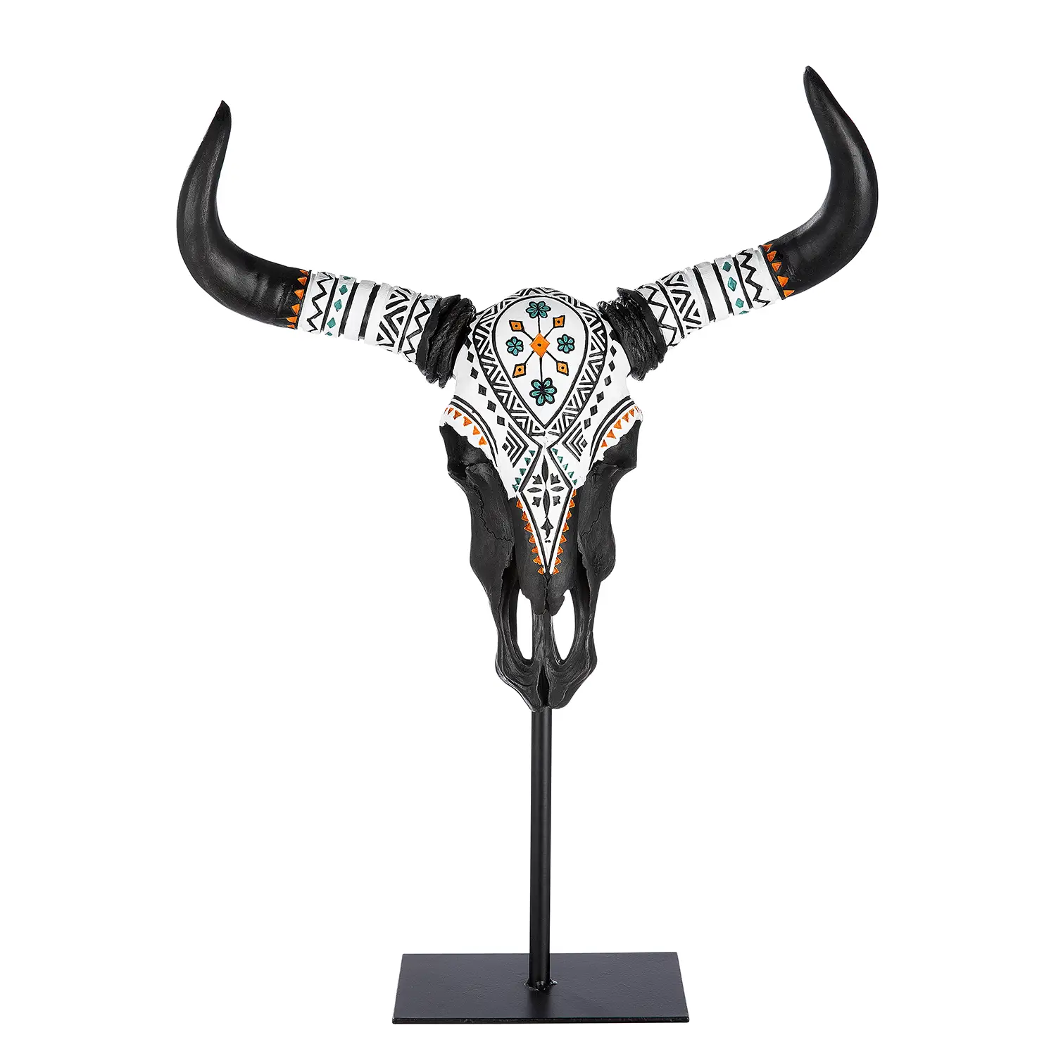 Stier Skulptur Native