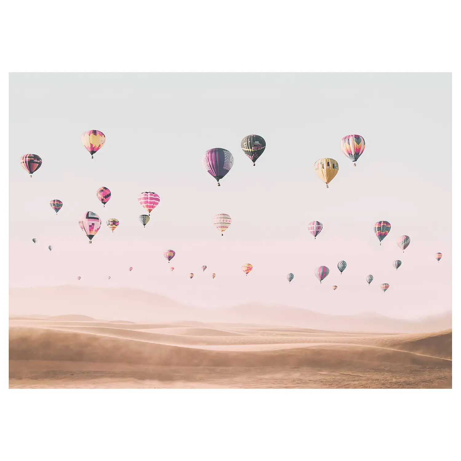 Leinwandbild Hot Balloons Air