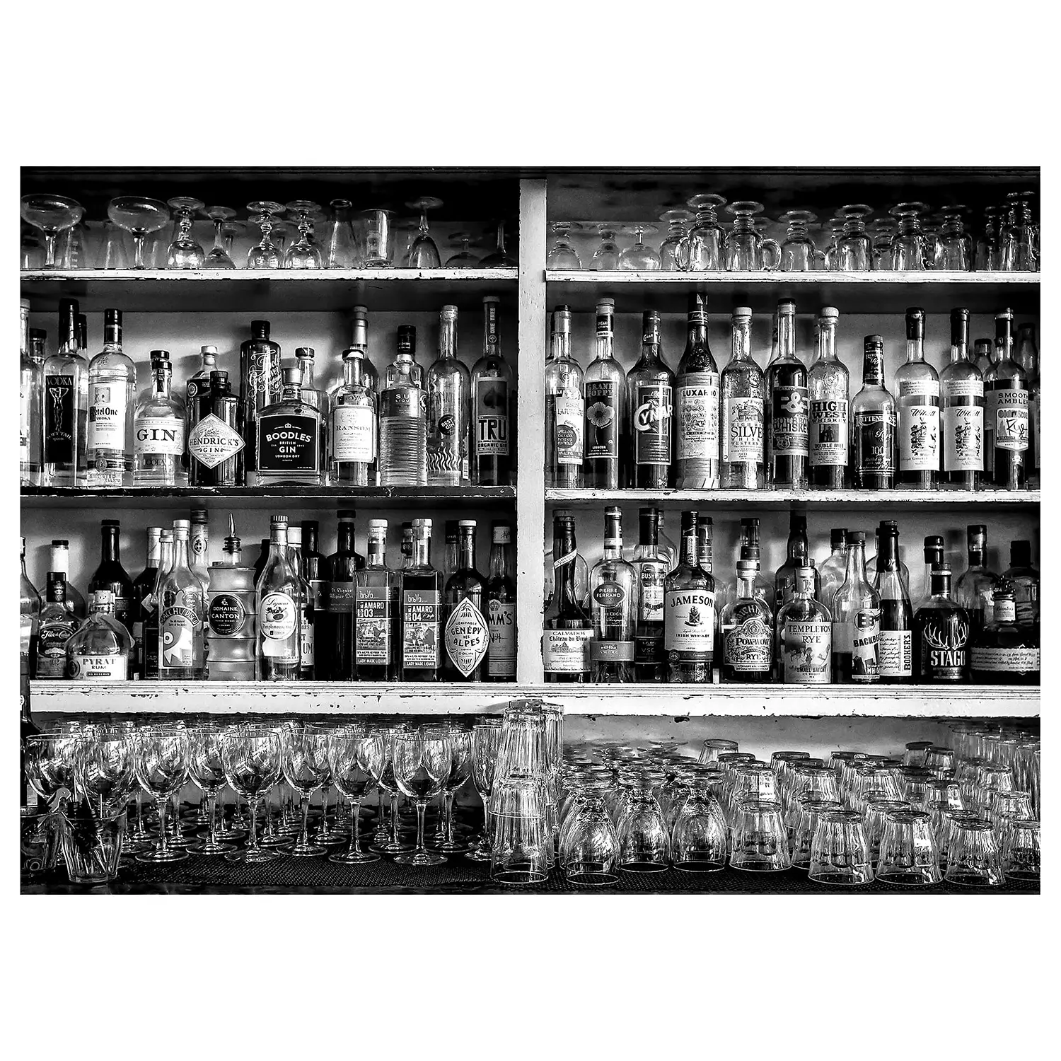 Bar The Classic Wandbild
