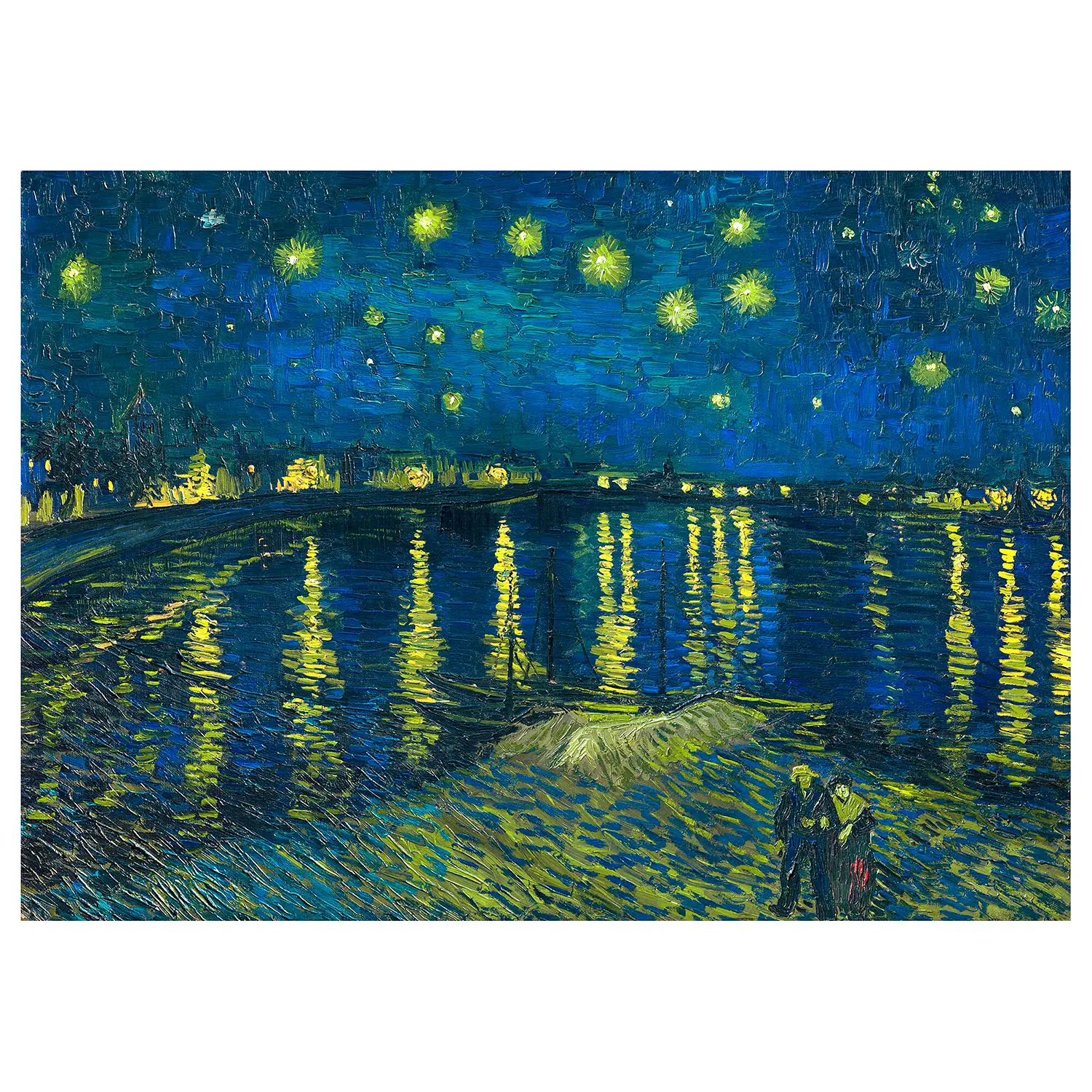 Starry Wandbild Night