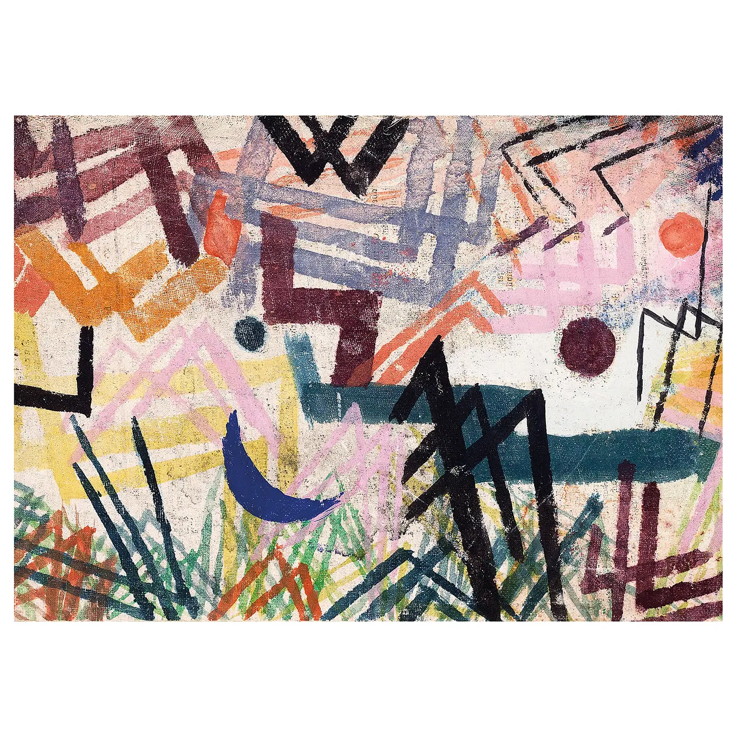 Landscape Leinwandbild Klee