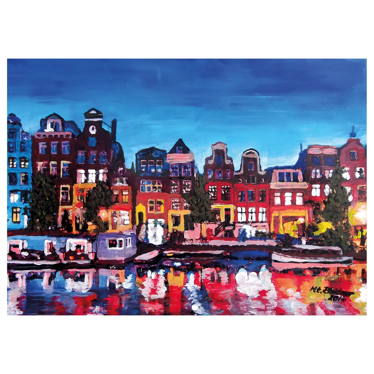 Leinwandbild Amsterdam