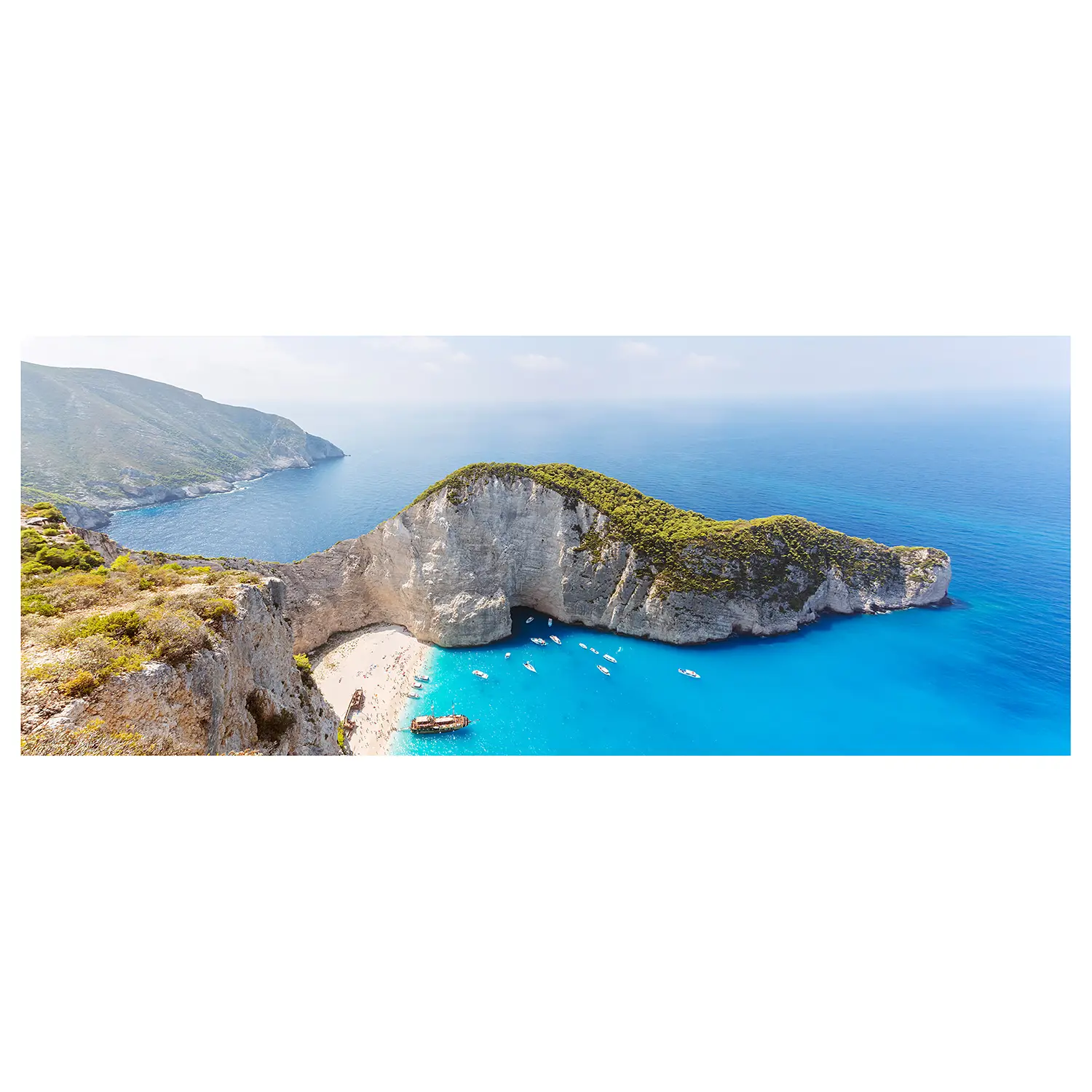 Leinwandbild Meer Zakynthos Strand