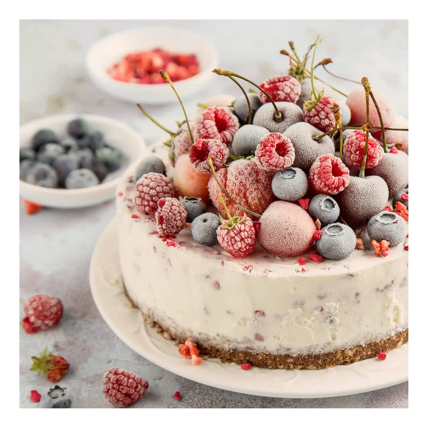 Wandbild Pie With Berries | Bilder