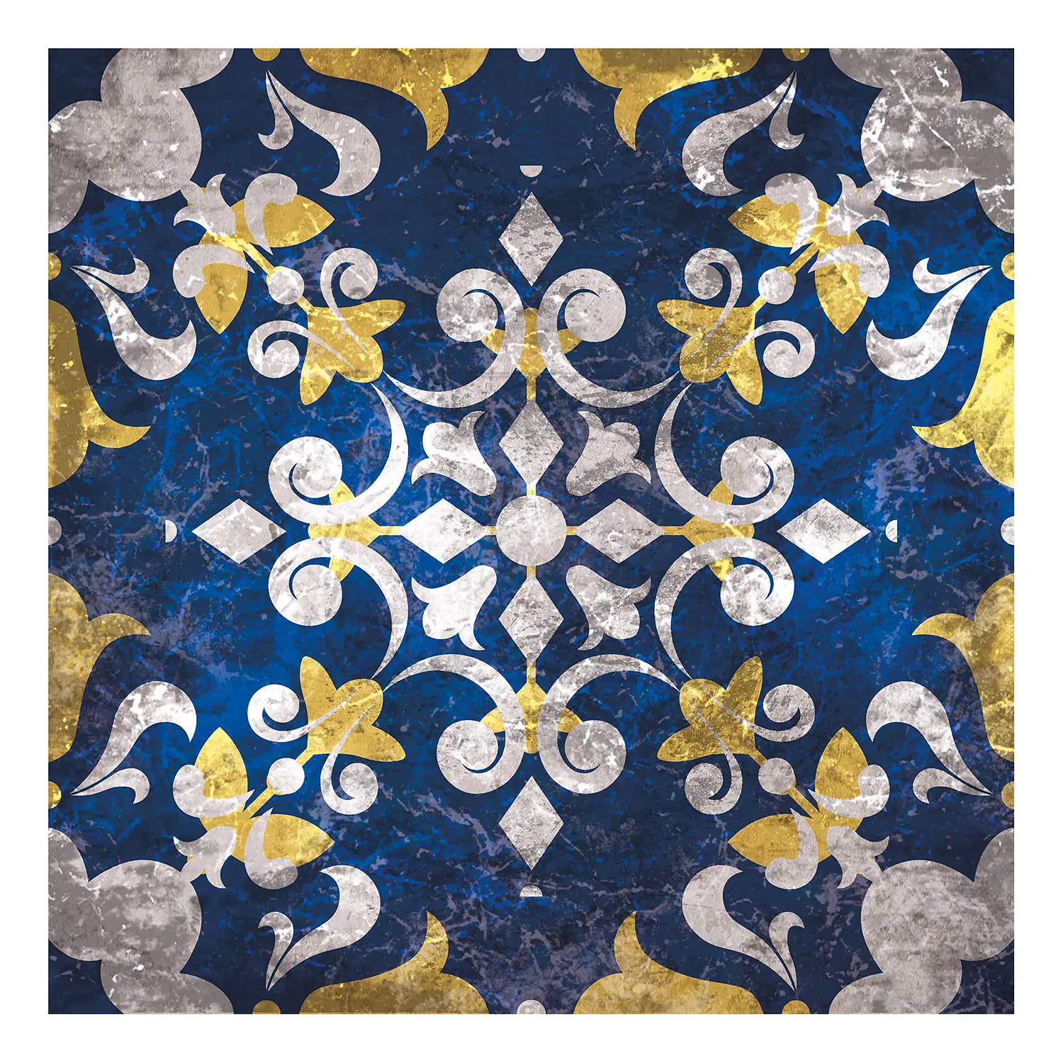 Leinwandbild Azulejo