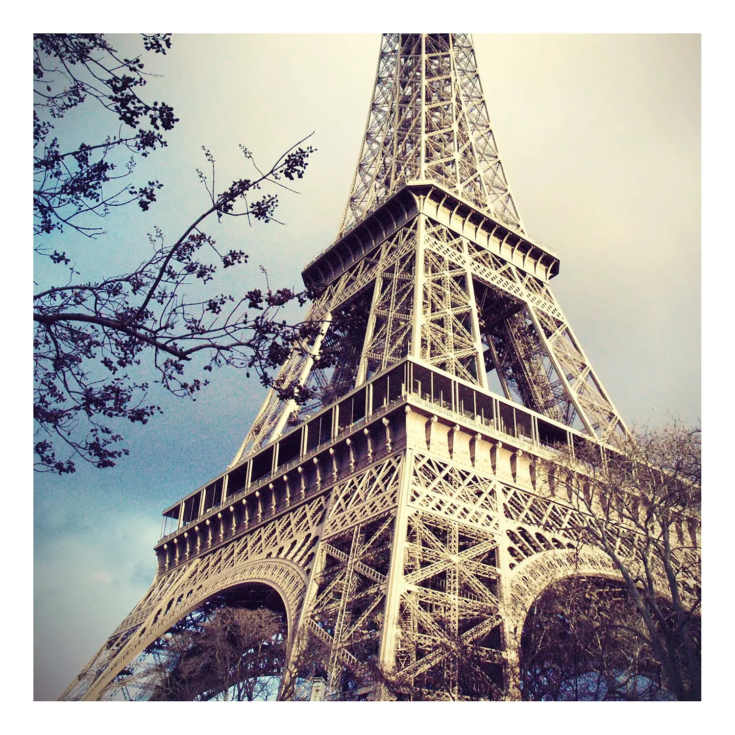 Wandbild Paris Eiffel Tower