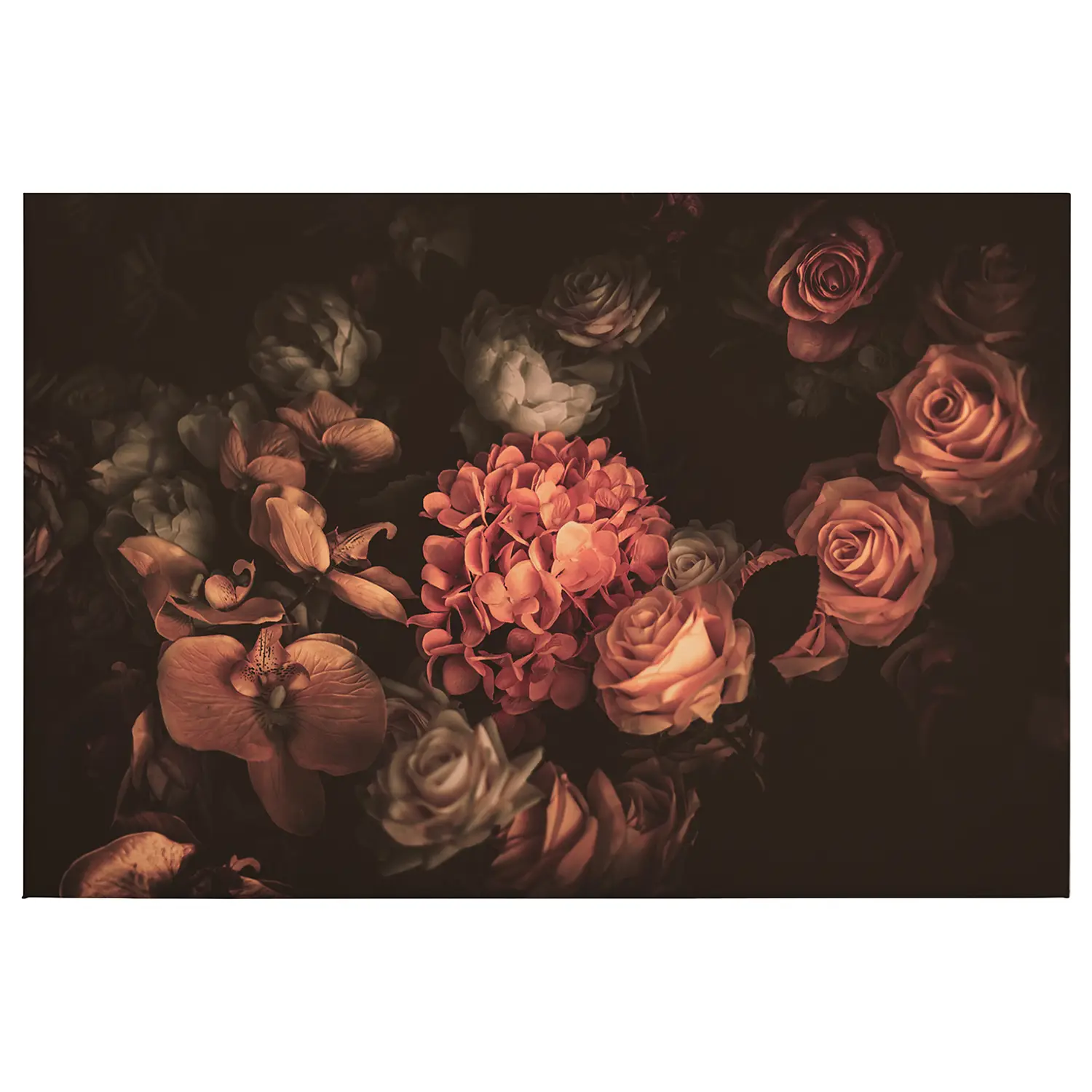Flower Romantic Wandbild