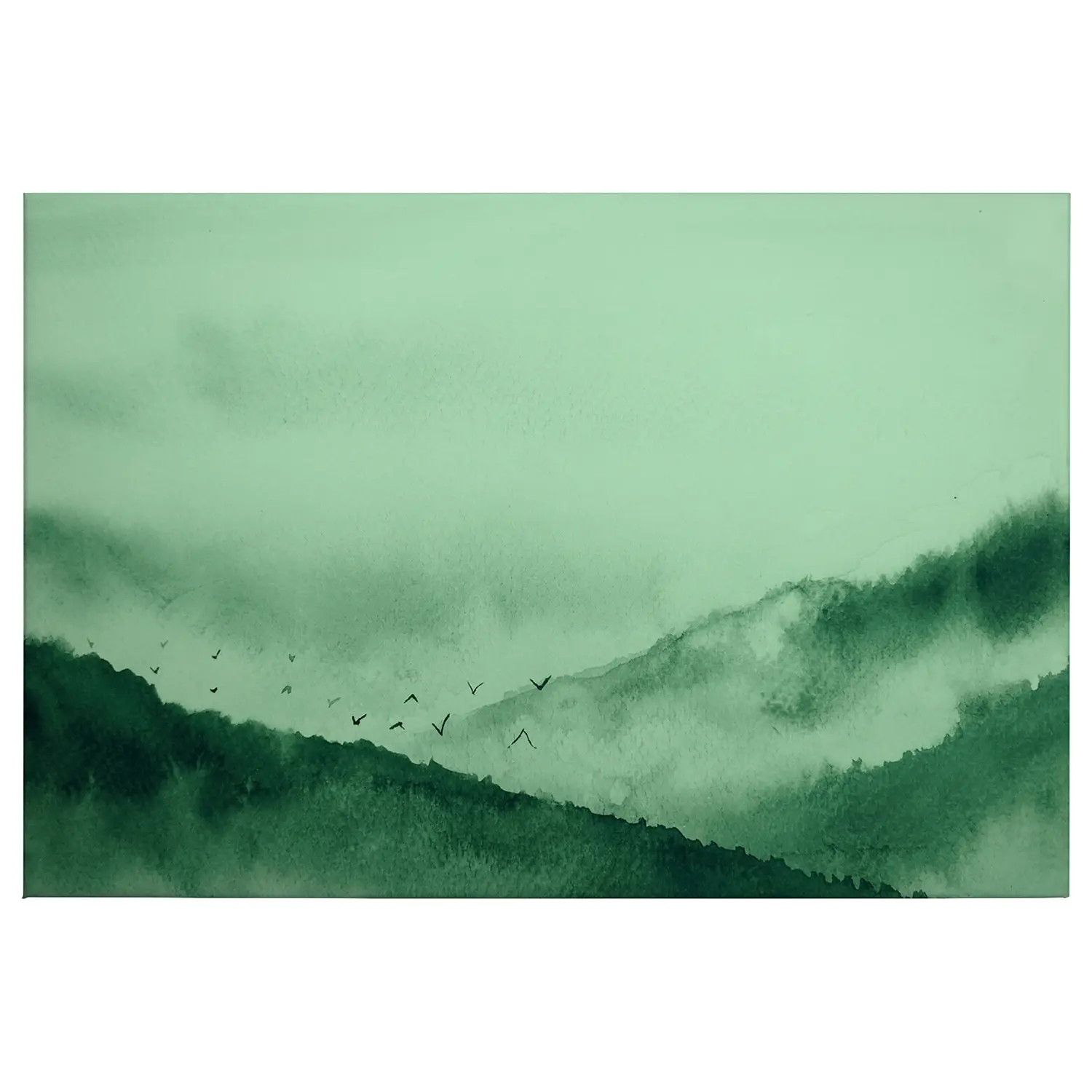 Gloomy Landscape Wandbild