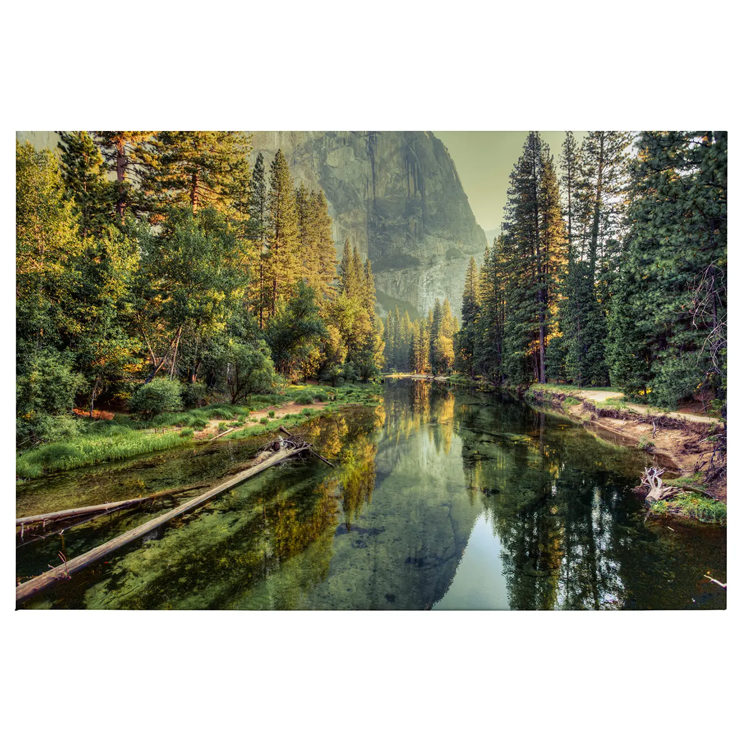 Leinwandbild Natur Mountain River | Bilder