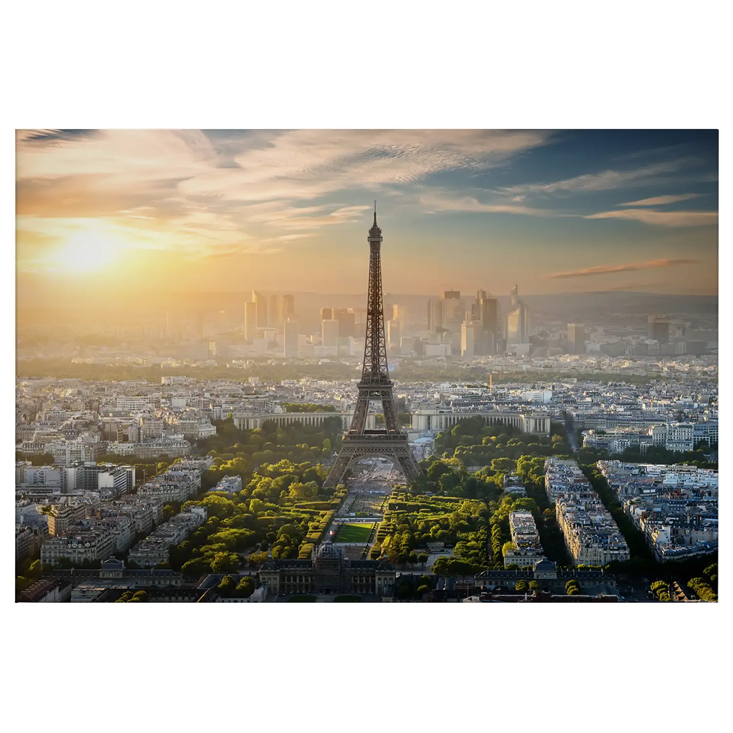 Leinwandbild Paris Tower Eiffel
