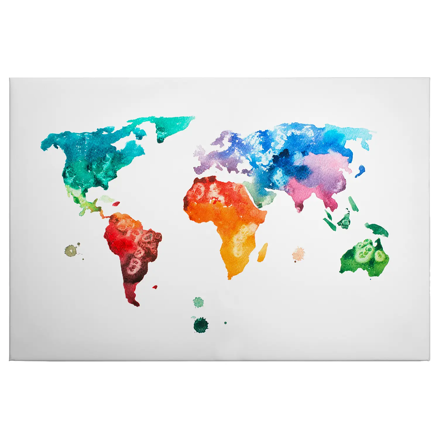 Leinwandbild Colourful World | Bilder