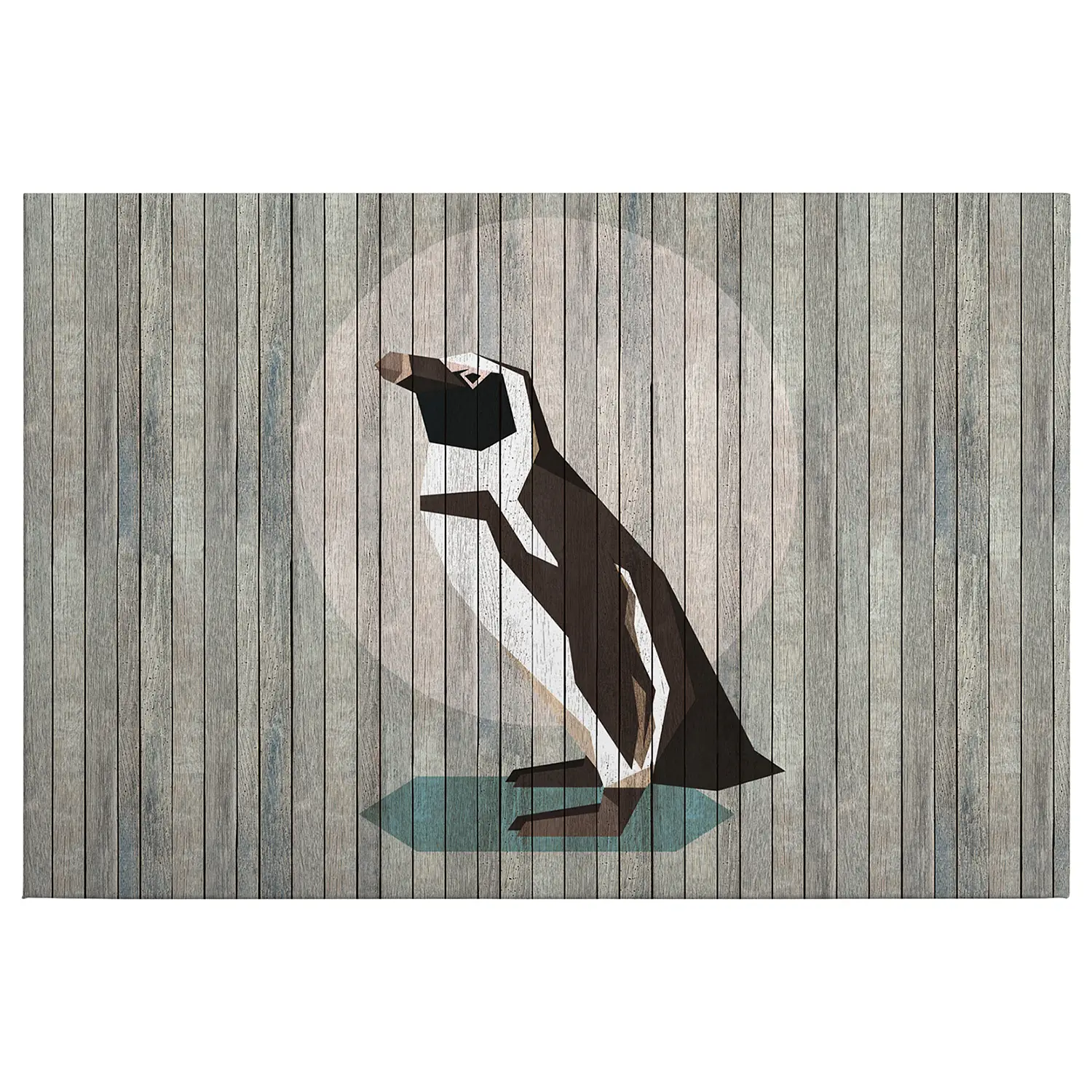 Wandbild Pinguin Born To Be Wild | Bilder