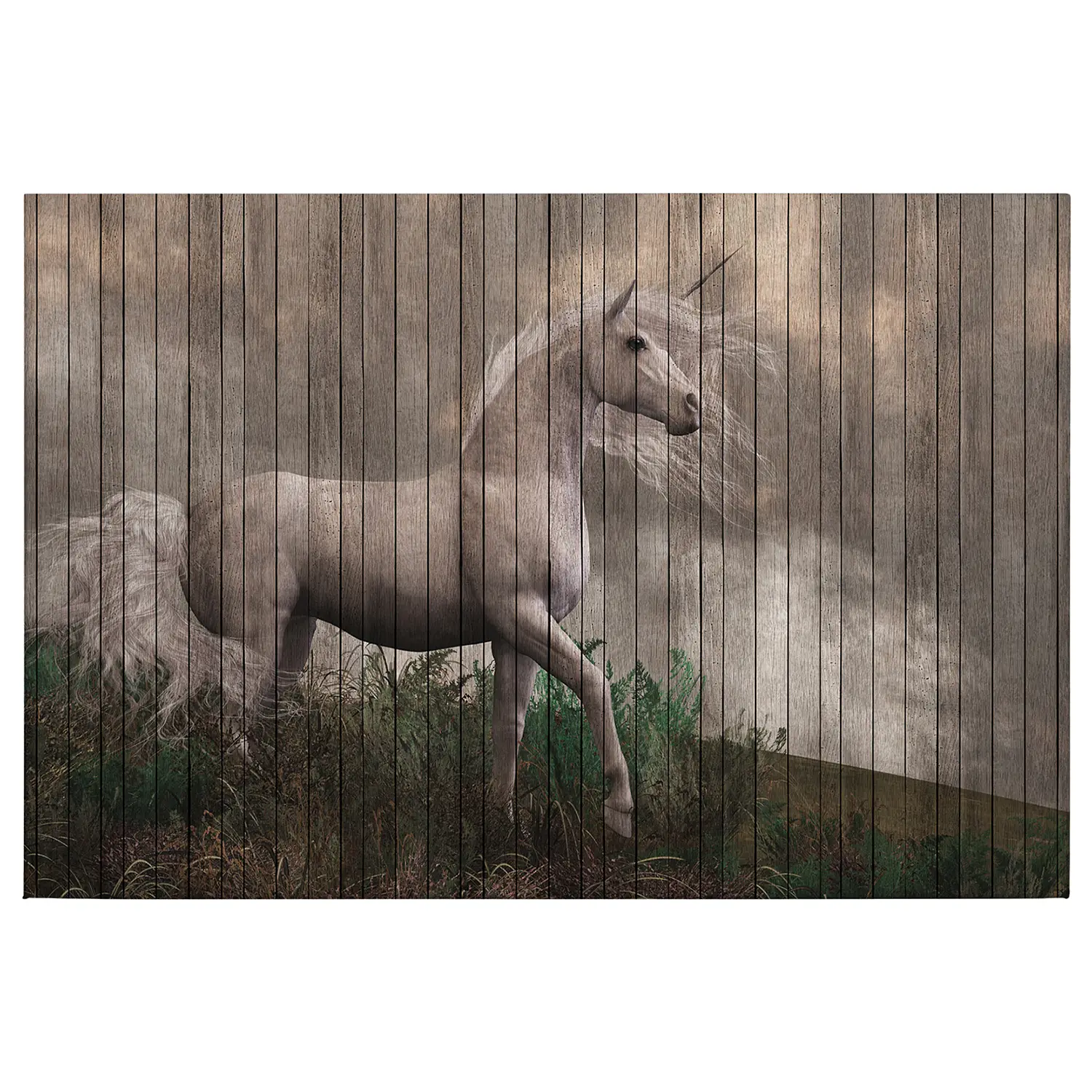 Unicorn Leinwandbild Fantasy