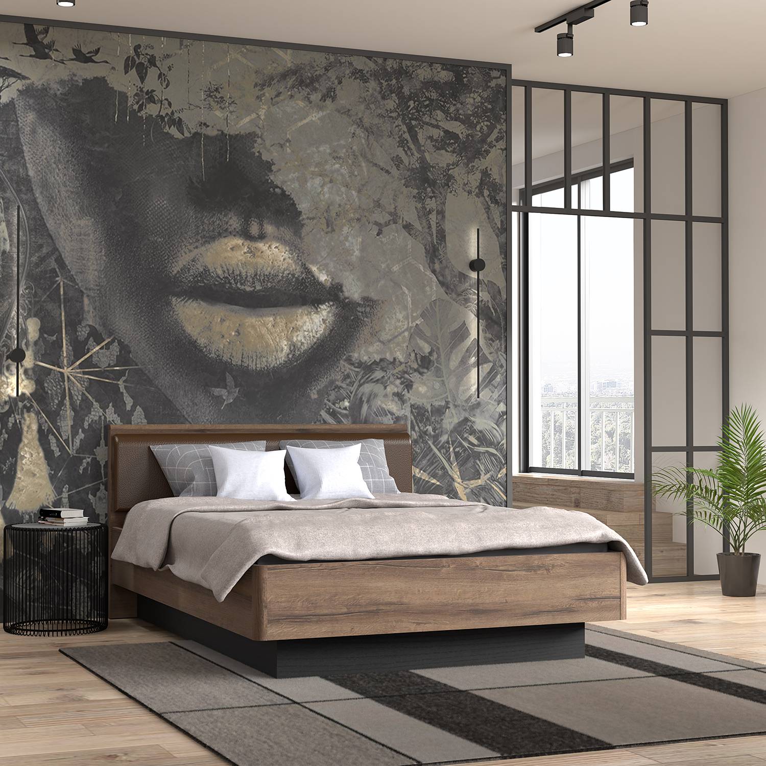 home24 Bettgestell Riber