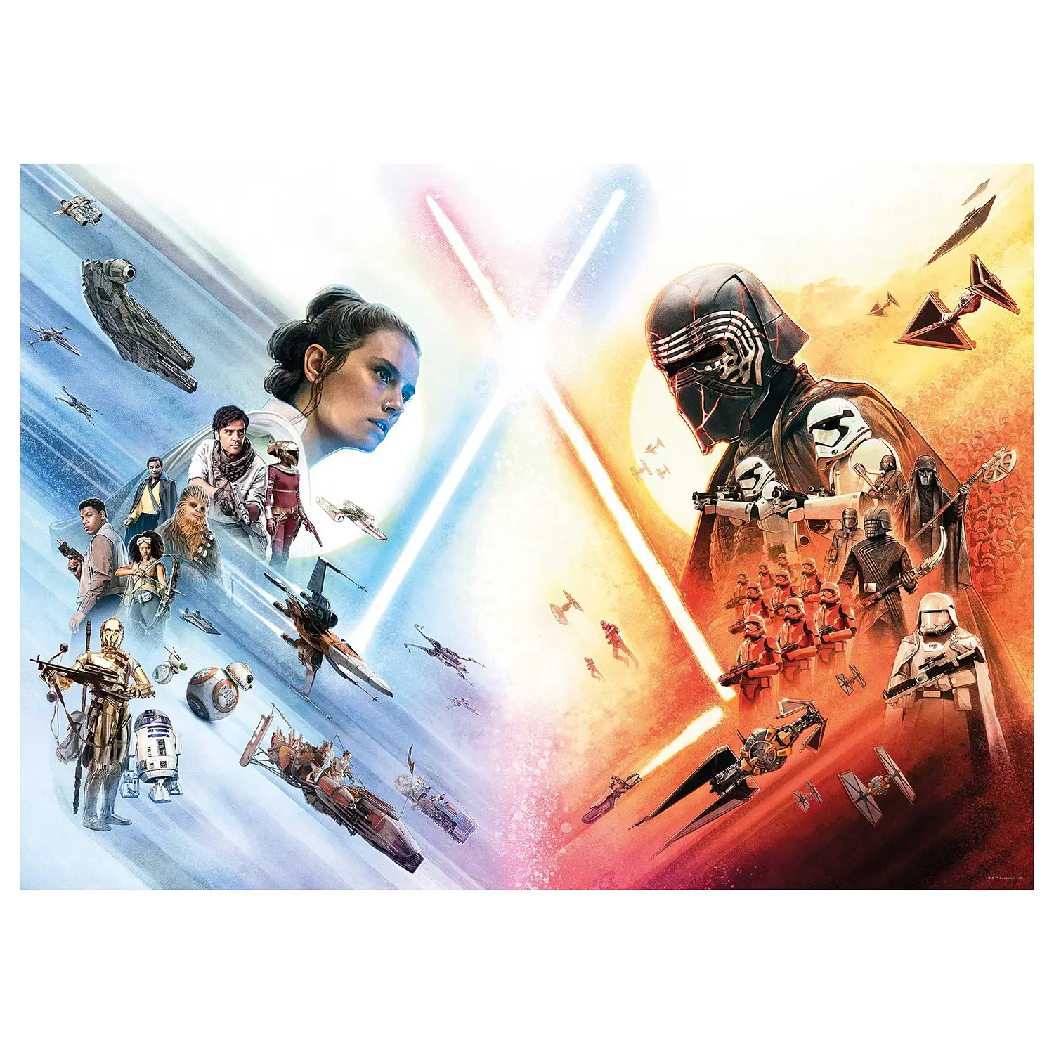 Wars Star Movie Wandbild Poster