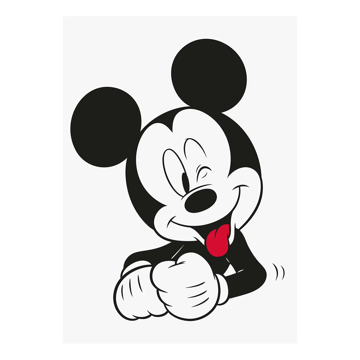 Wandbild Mouse Mickey Funny