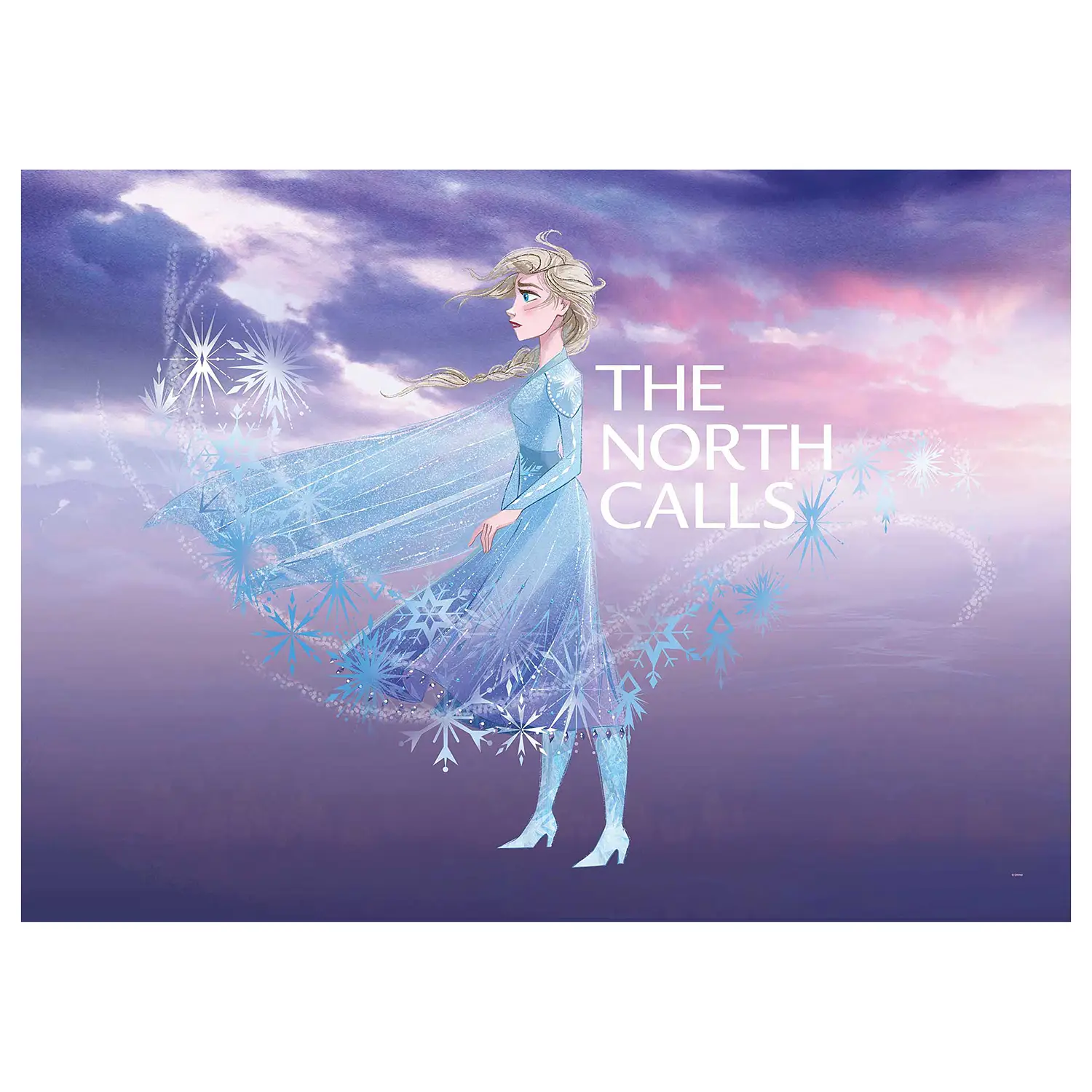 Wandbild Frozen Elsa The Calls North