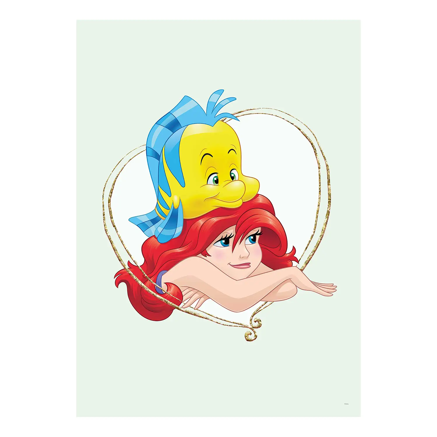 Wandbild Ariel und Fabius | Kinderbilder