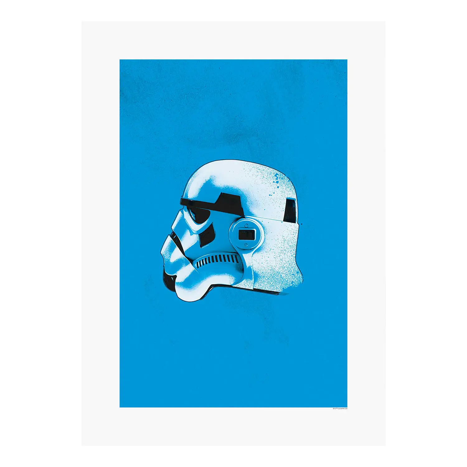 Helmets Wandbild Star Wars Stormtrooper