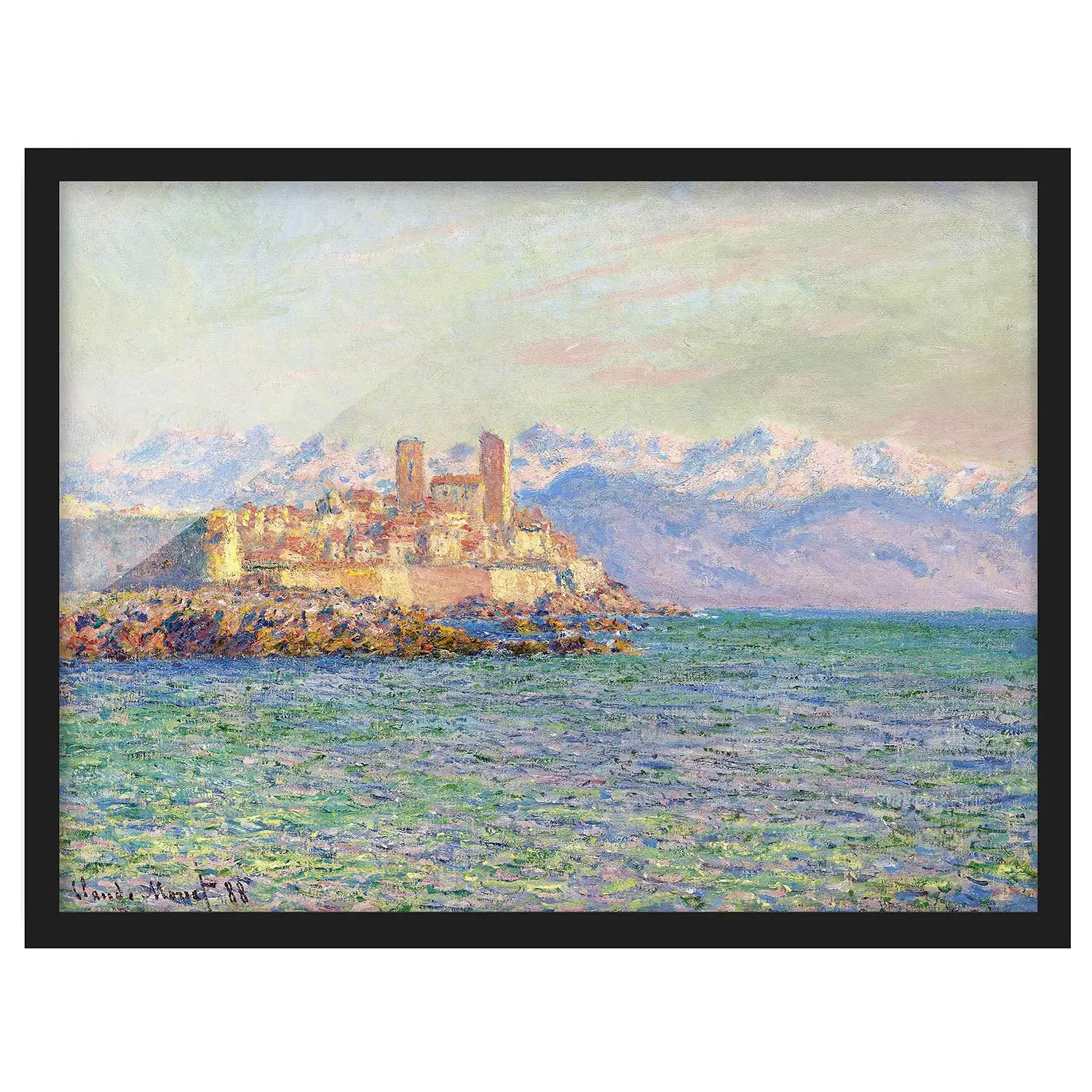 Monet Bild Antibes-Le Claude Fort I