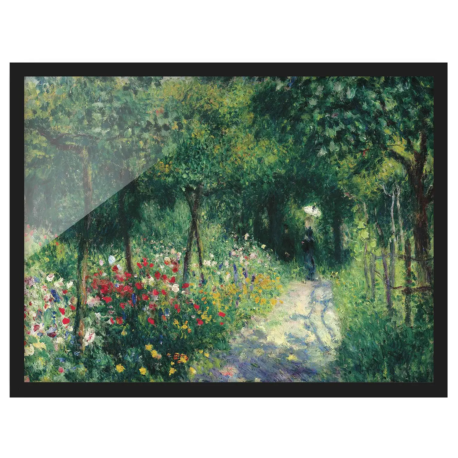 Auguste Frauen Renoir im Garten I Bild