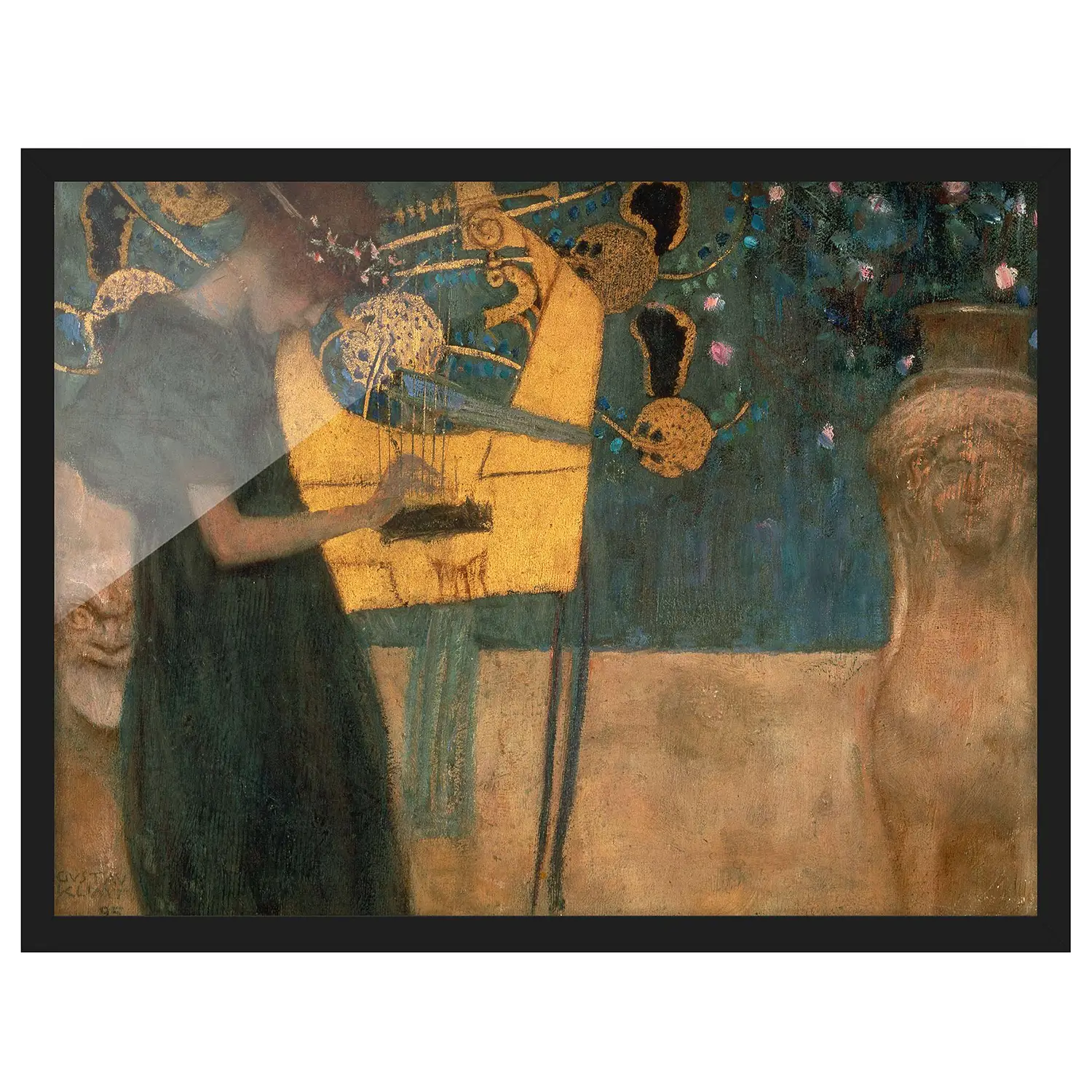 Bild Gustav Klimt Die I Musik