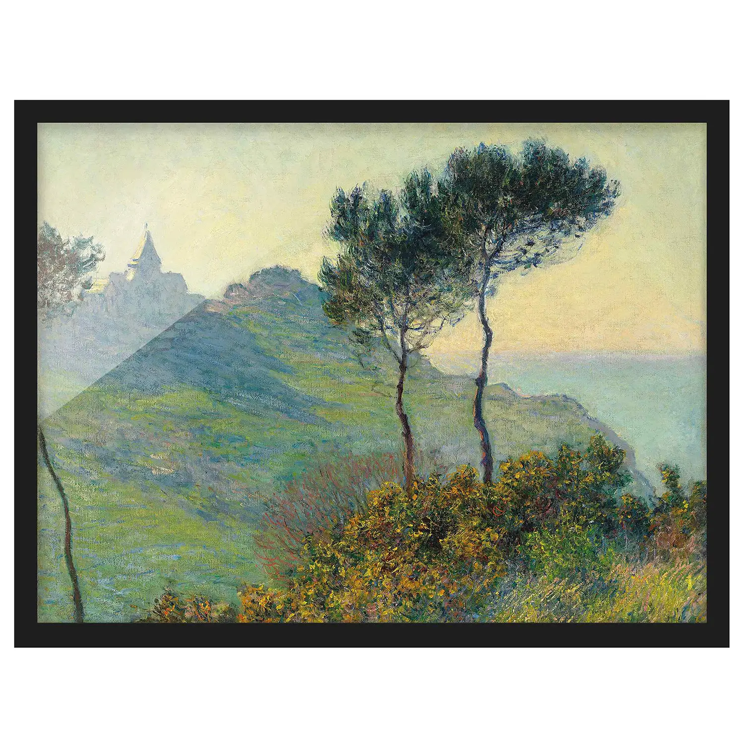 Bild Monet Abendsonne Varengeville