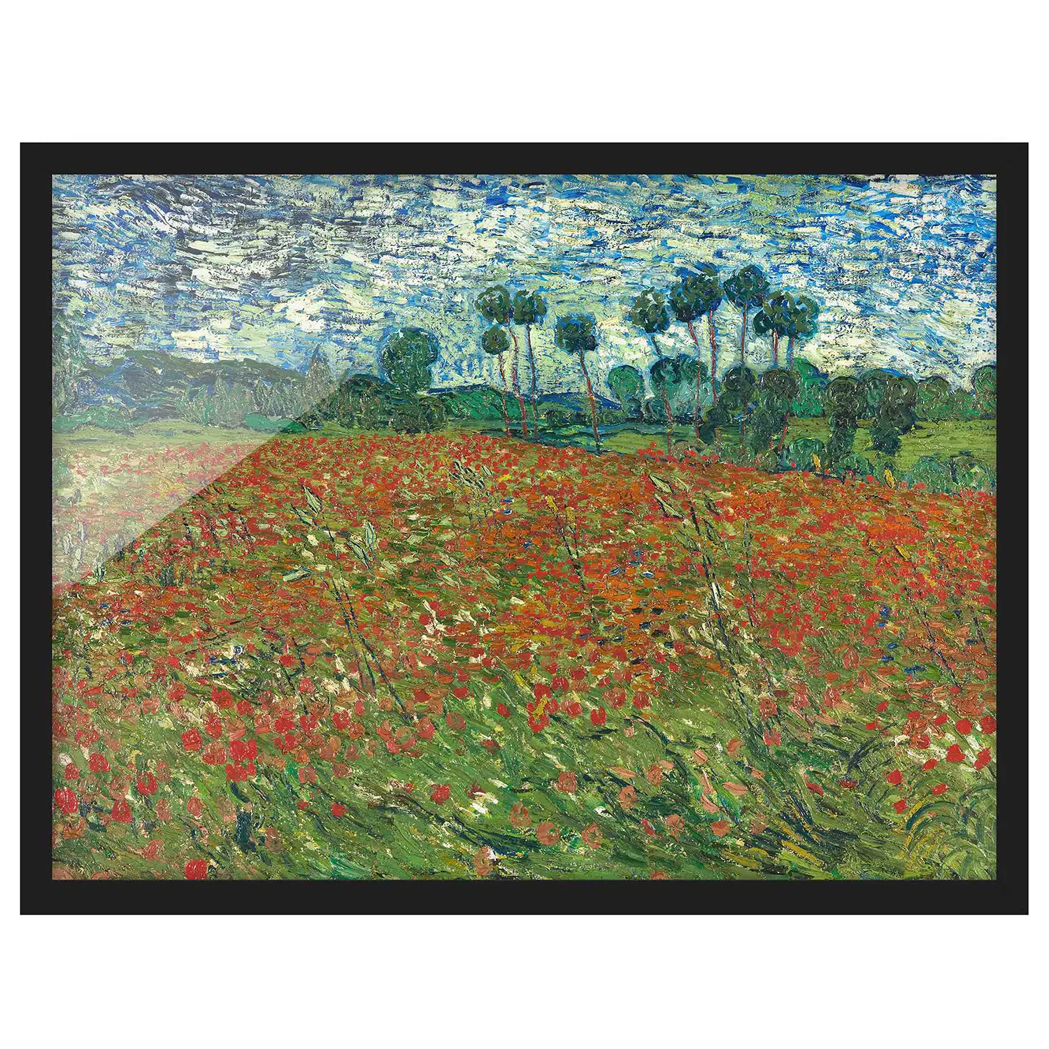 Bild Vincent van Gogh Mohnfeld I | Bilder
