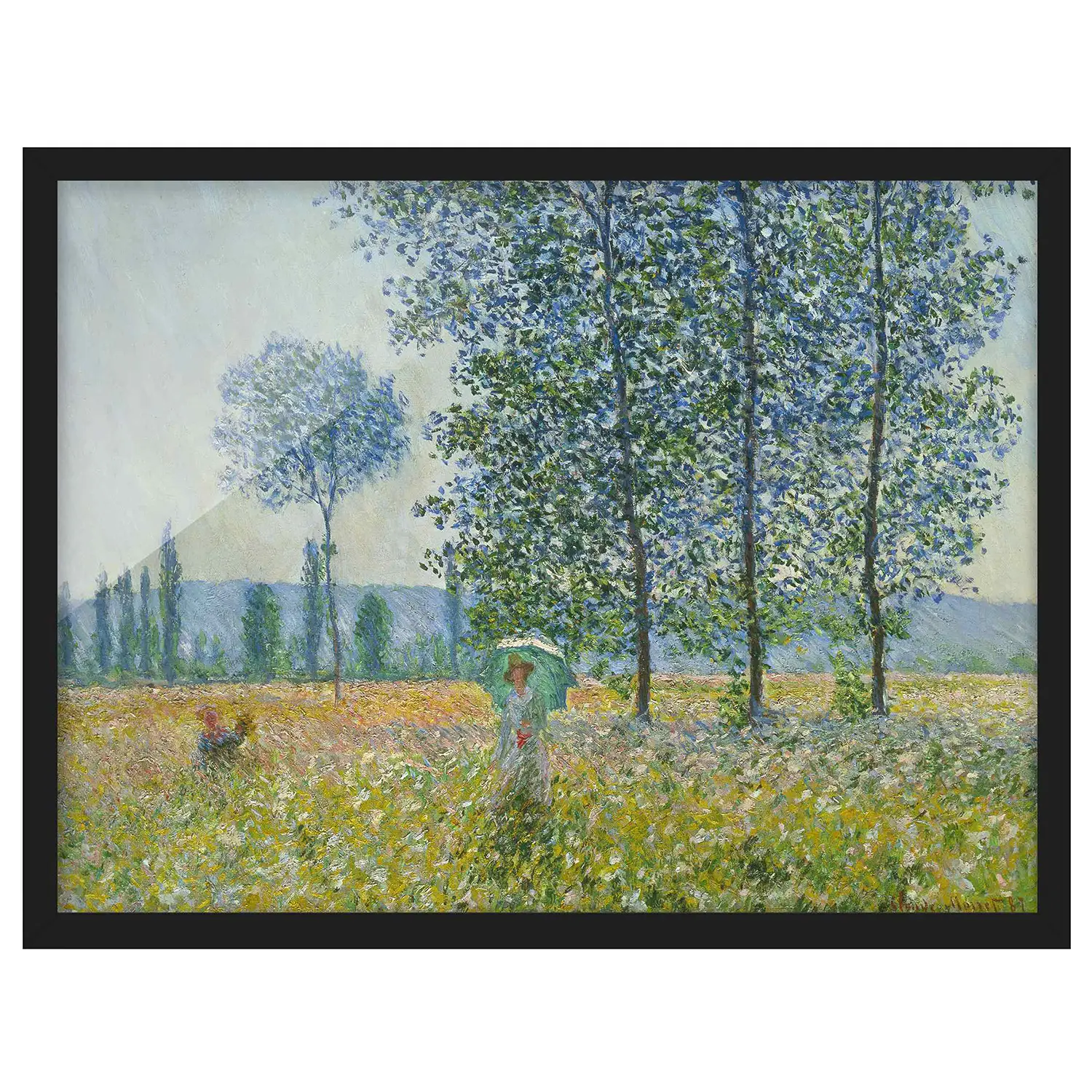 Bild Claude Monet Fr眉hling I im Felder