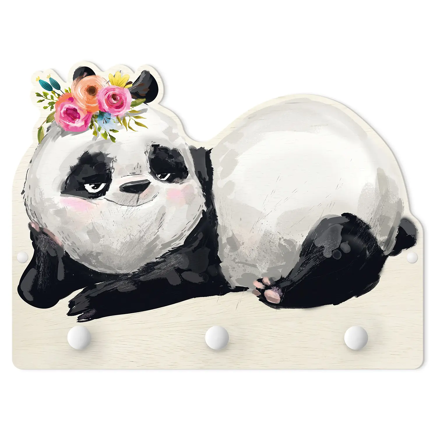 Kindergarderobe Panda Brian
