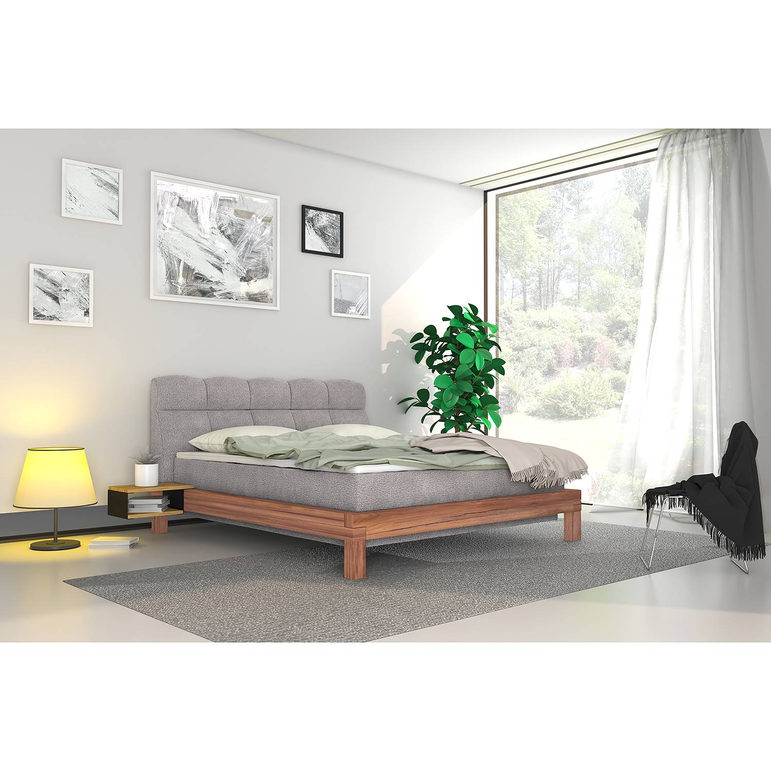 Lit boxspring Bull