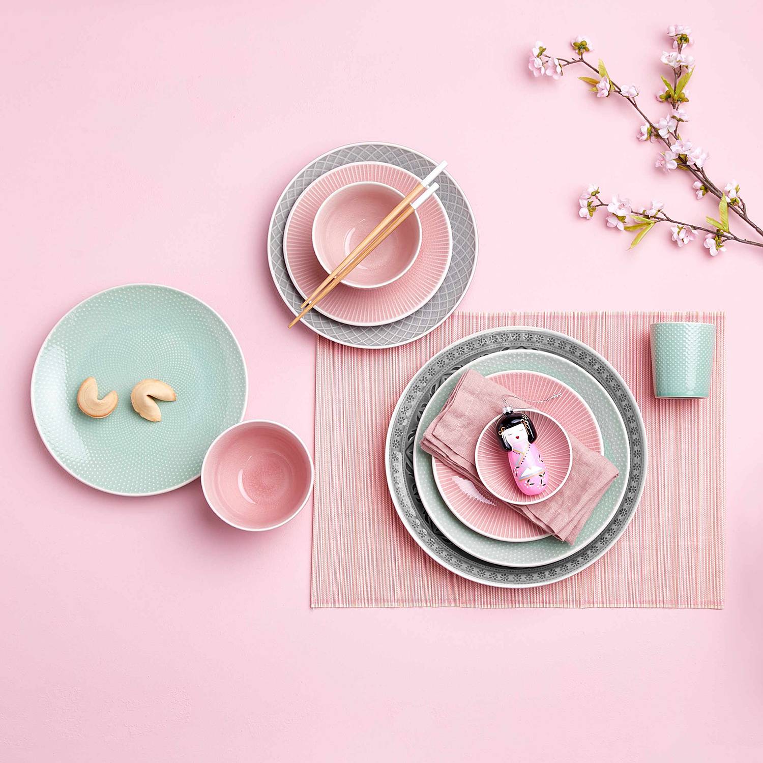 home24 Dessertteller HANAMI III