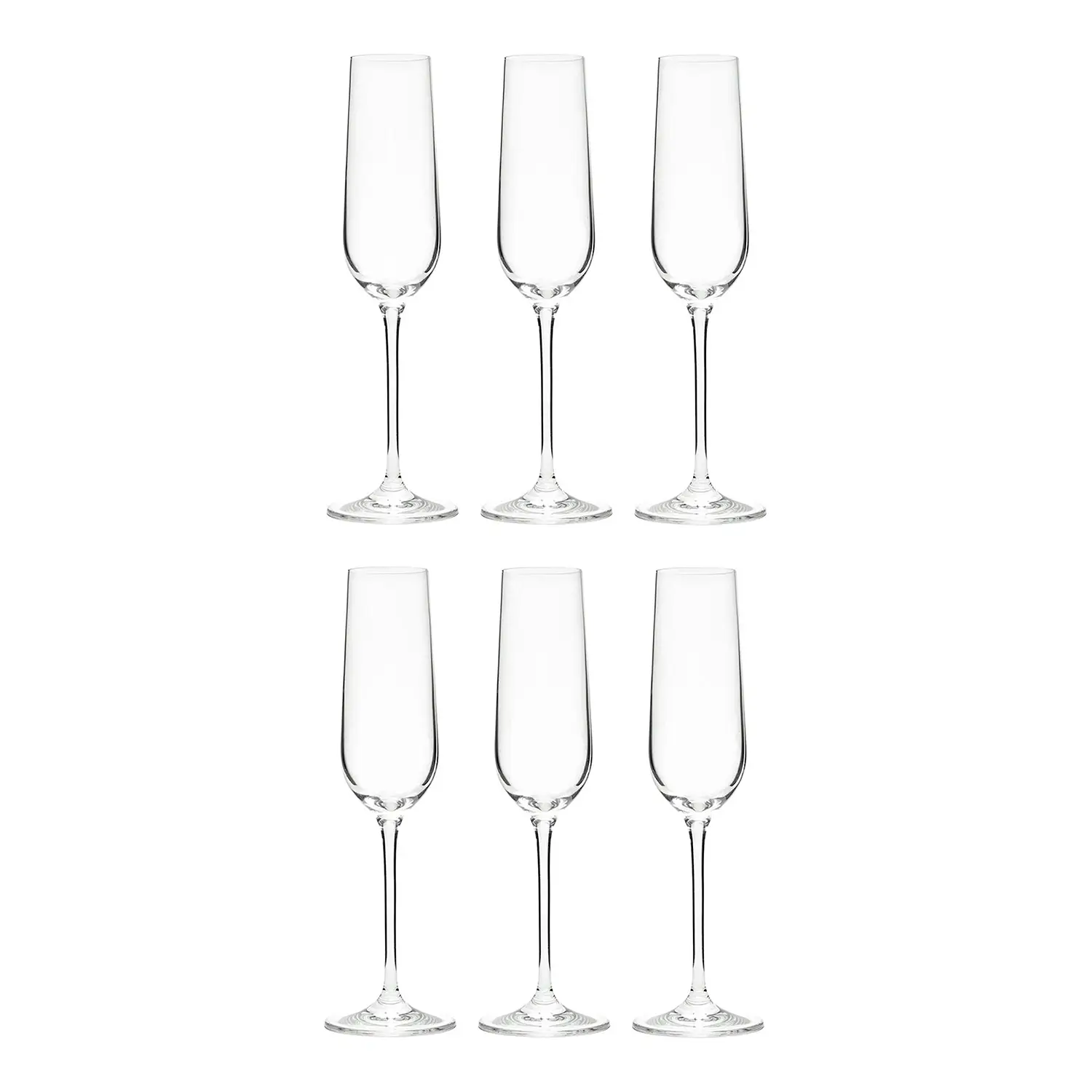 Champagnerfl枚ten-Set SANT脠 (6er-Set)