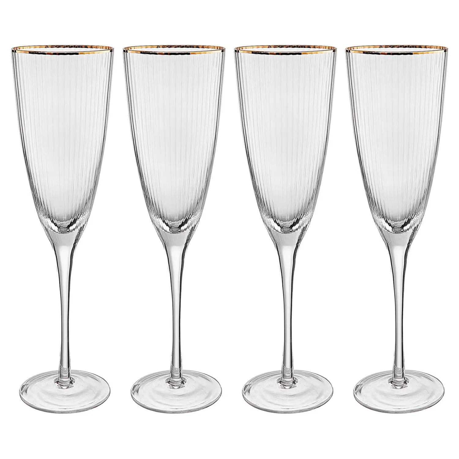 Champagnerfl枚te GOLDEN TWENTIES 4er-Set | Sektgläser & Champagnergläser