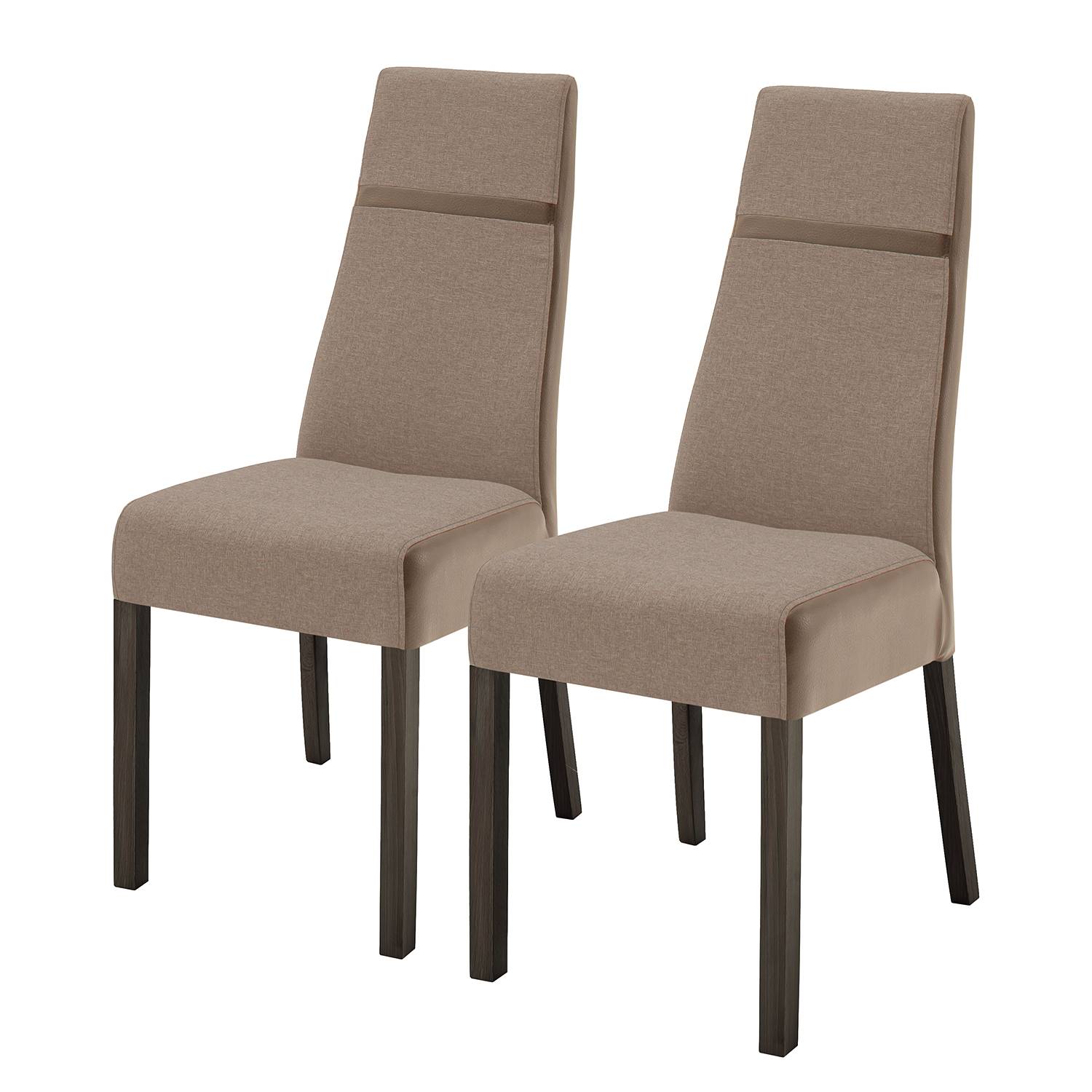 Chaises capitonnées Reila (lot de 2)