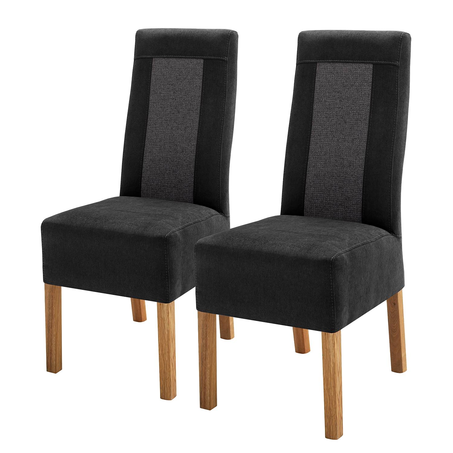 Chaises capitonnées Reedy (lot de 2)
