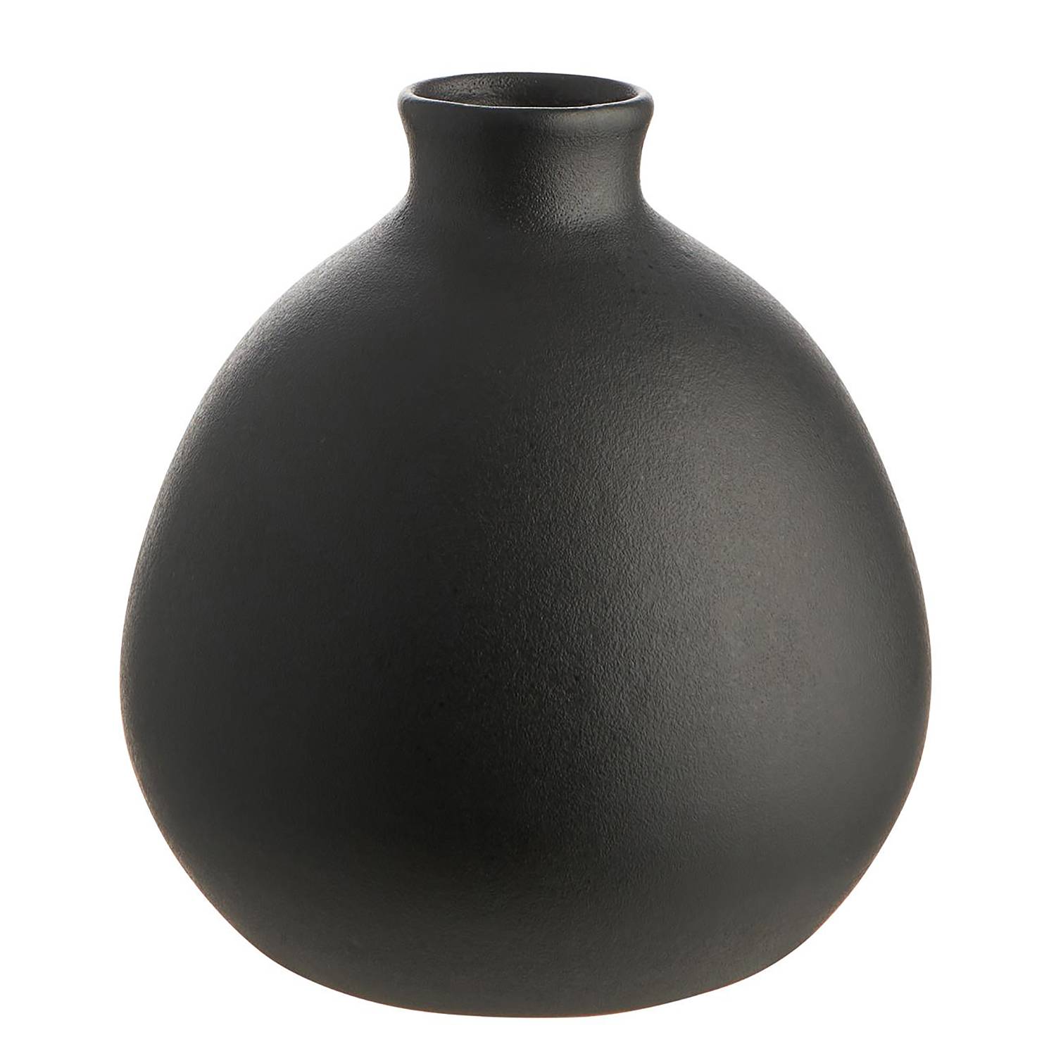 Oneiro's Luxe Vase VASE FER MOTIF NOIR - ø 23X27CM – intérieur