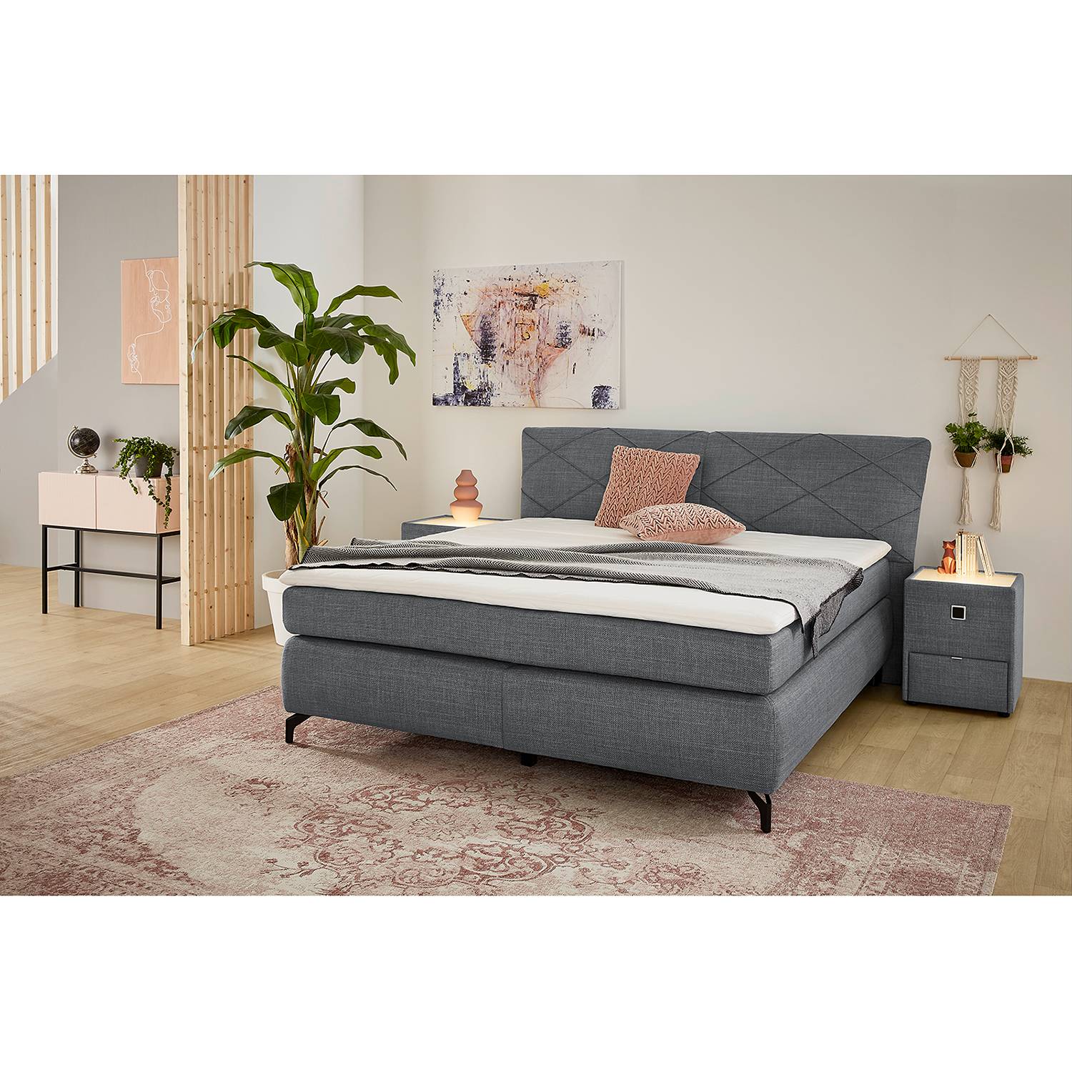 Lit boxspring Myrberg