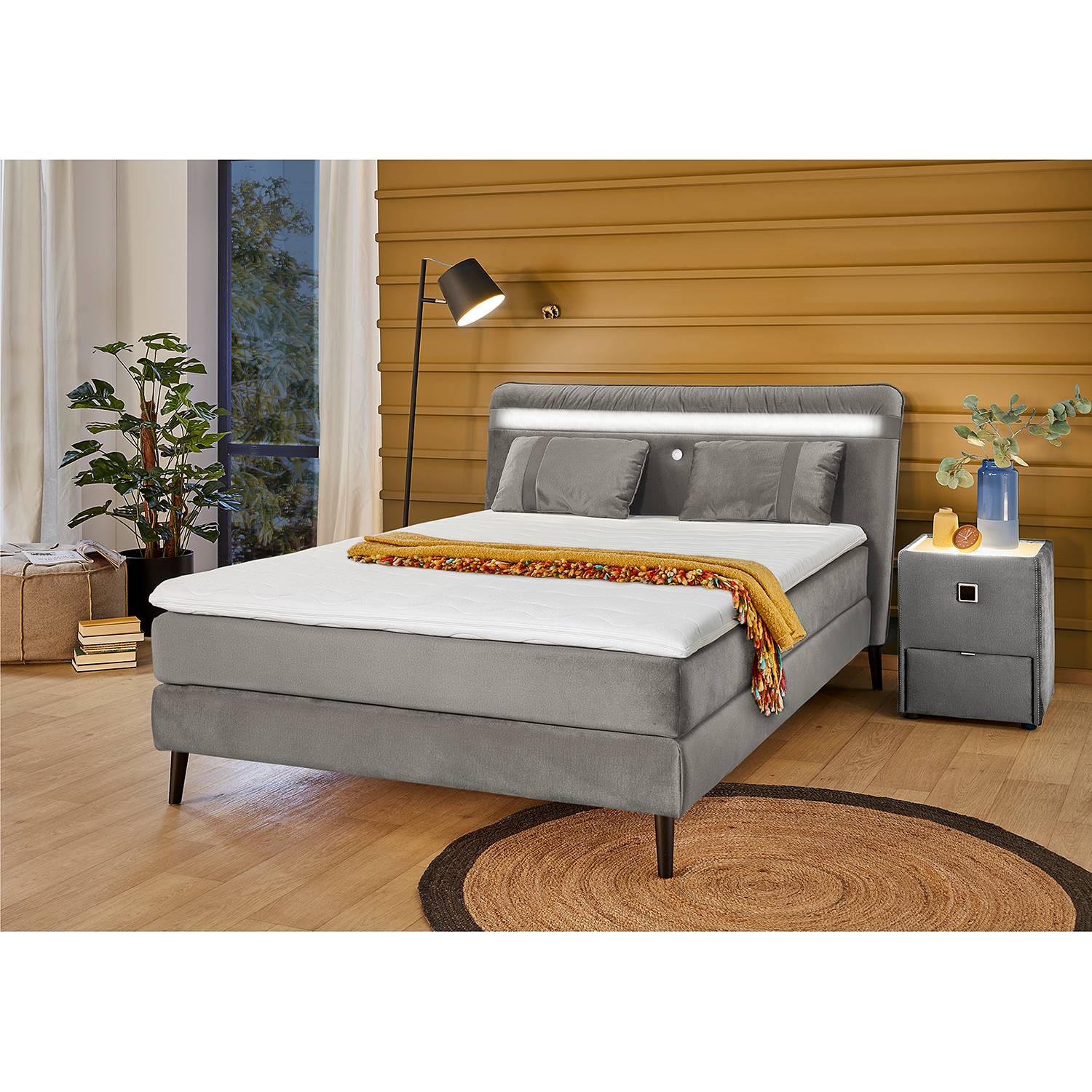 Lit boxspring Ramberg