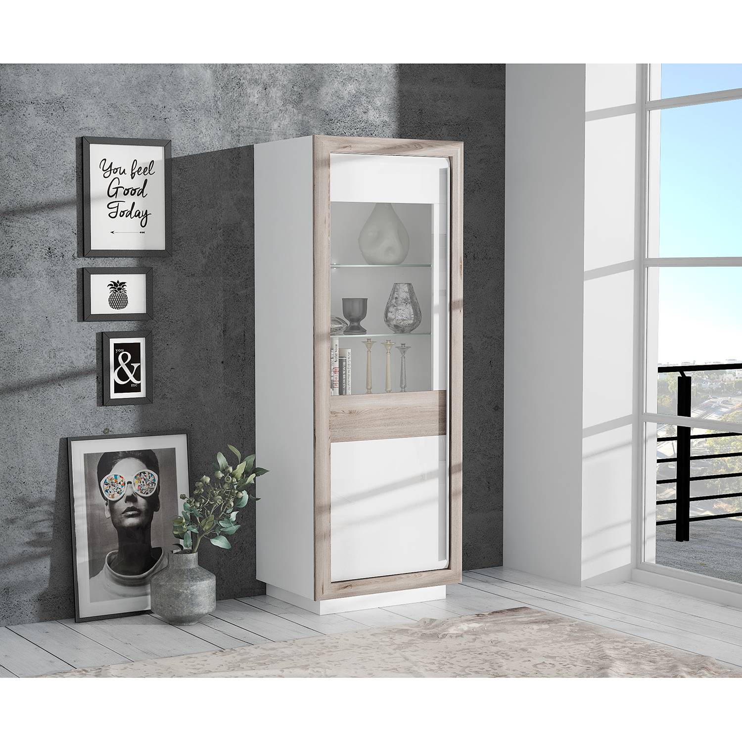 home24 Standvitrine Wilander