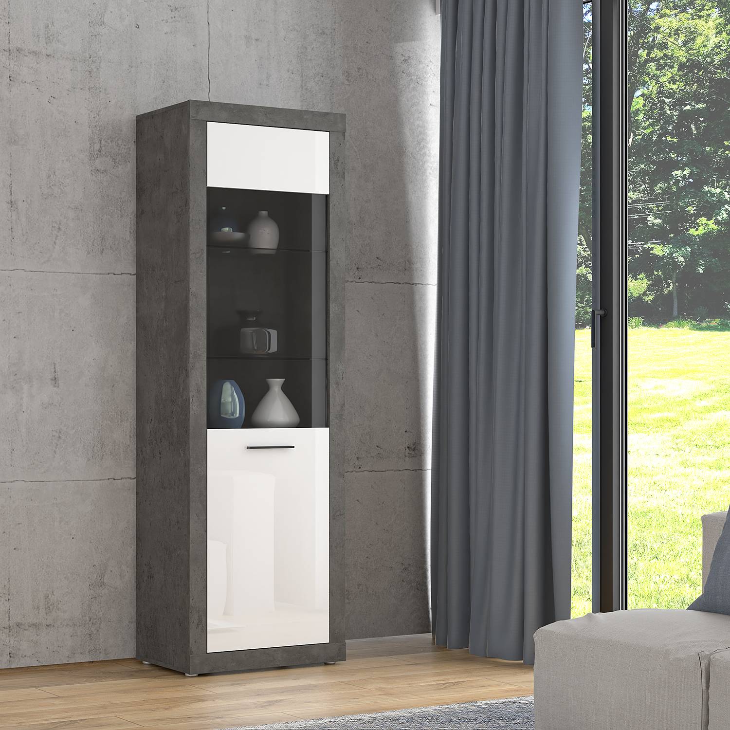 home24 Standvitrine Vetras