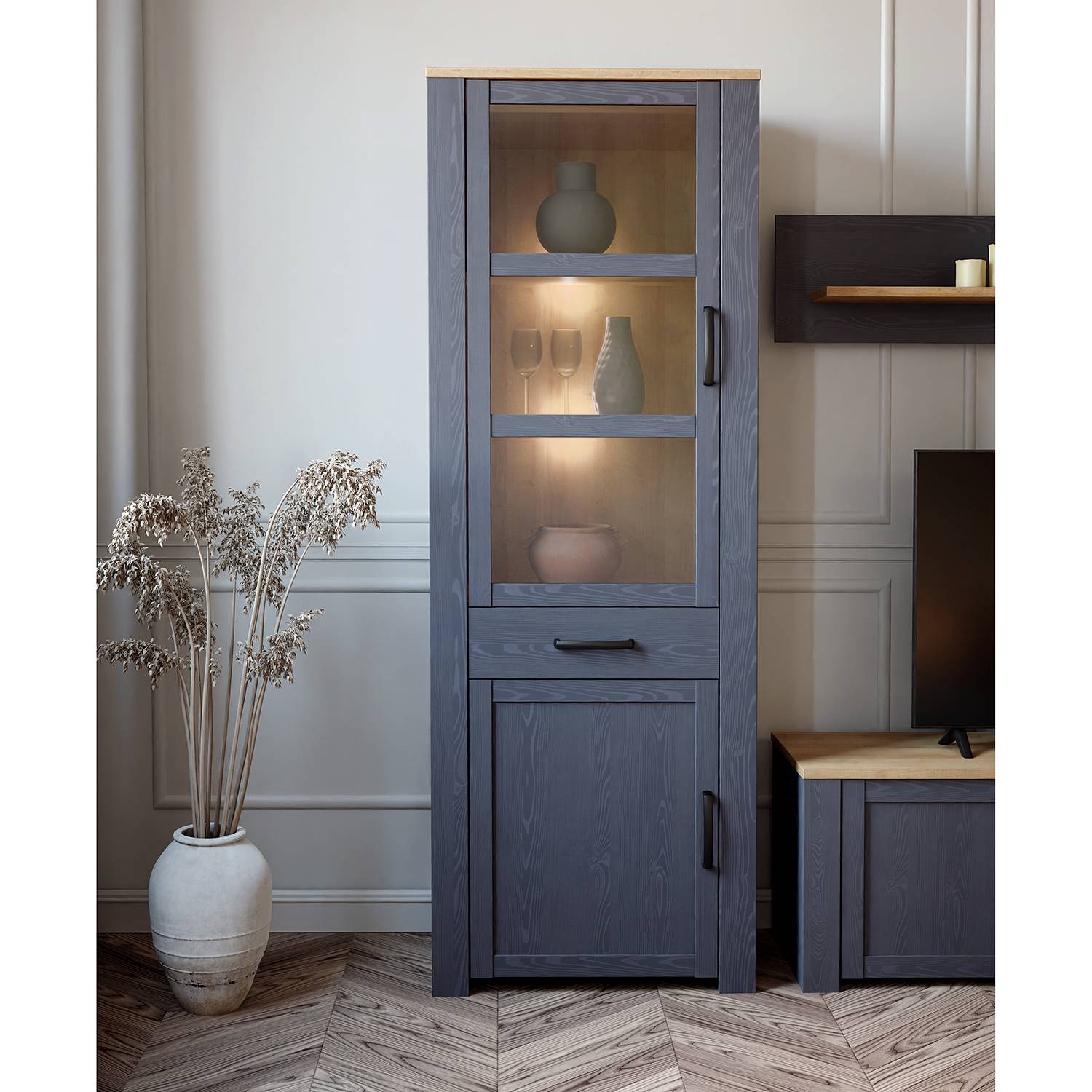 home24 Standvitrine Vassia