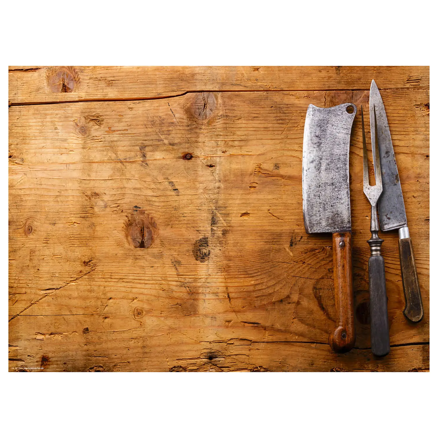 Tischset und (12er-Set) Messer Gabel