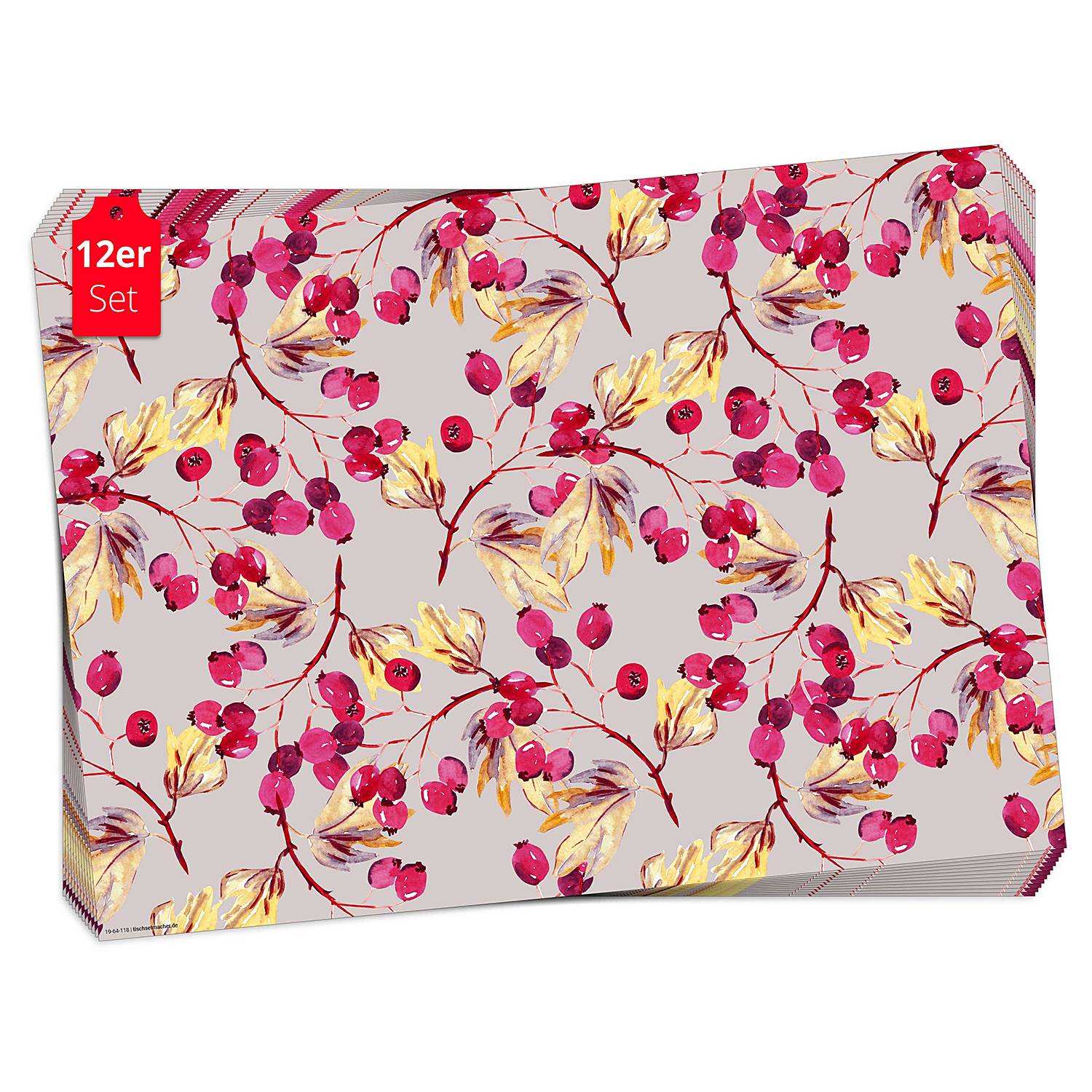 Placemats Bessen II (set van 12) kopen | home24