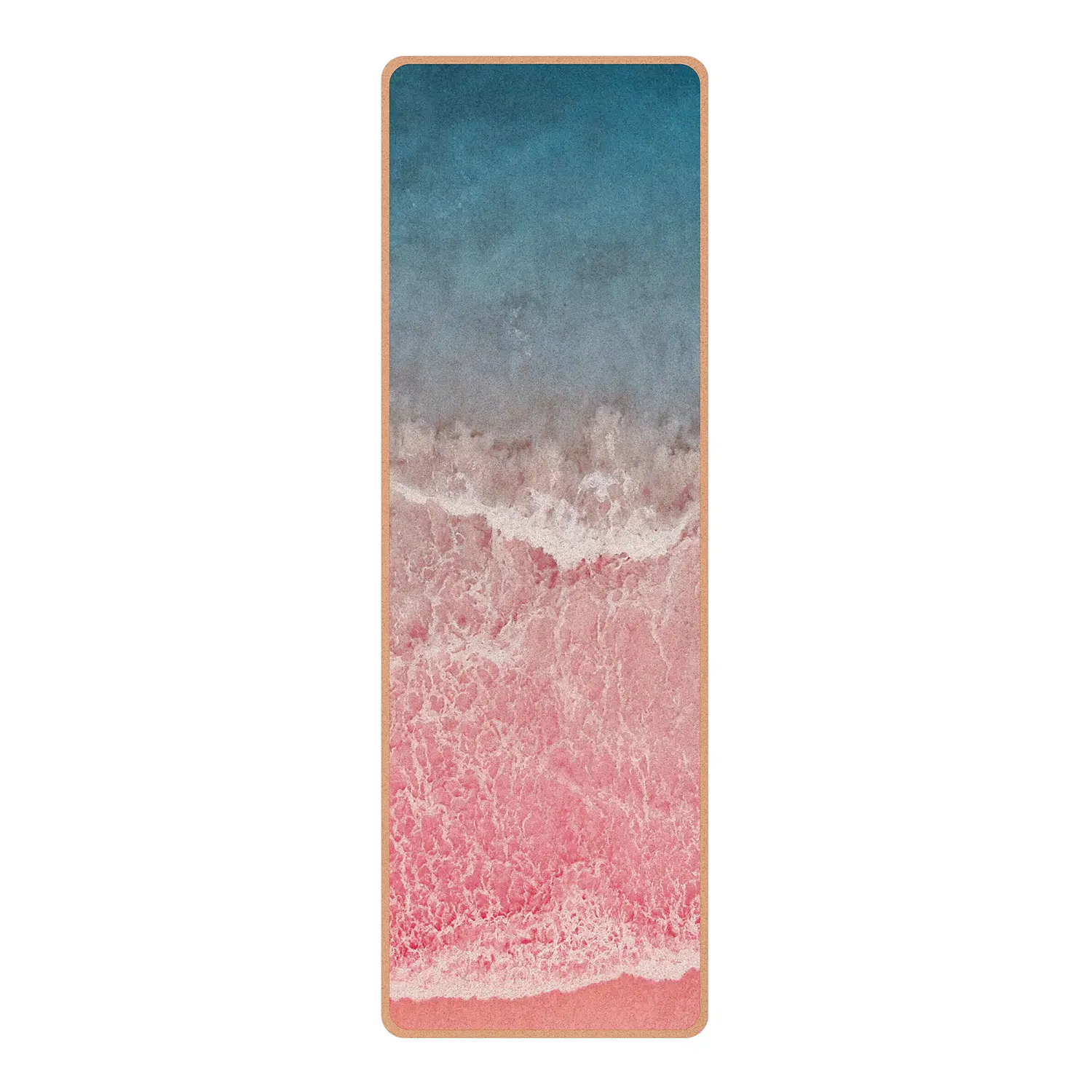 L盲ufer/Yogamatte Ozean in Pink