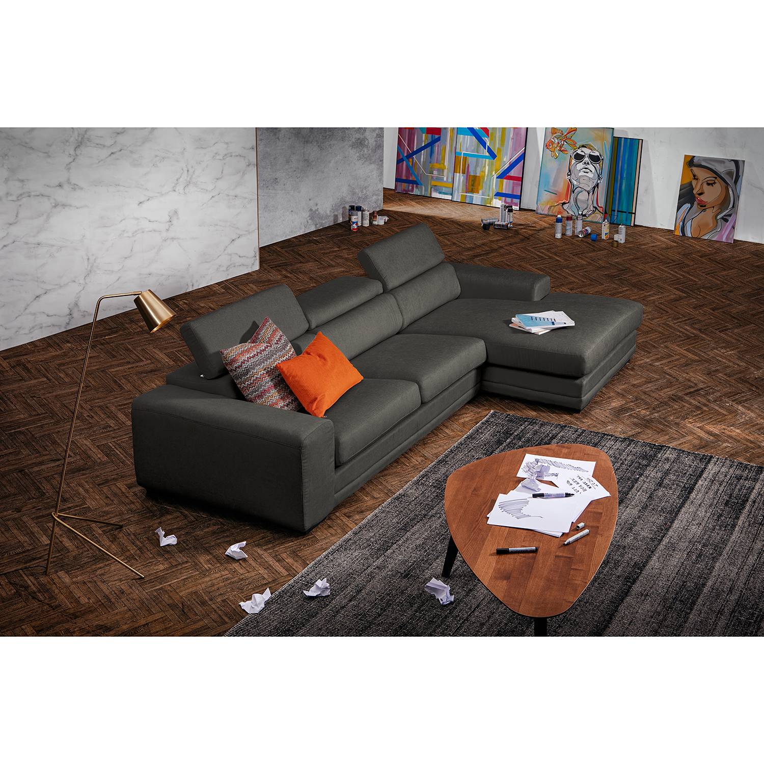 home24 Ecksofa Penpont